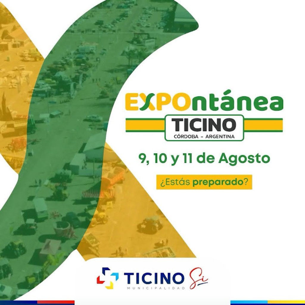 TICINO: SE VIENE LA EXPONTÁNEA, HABLAMOS CON EL INTENDENTE TICINO: SE VIENE LA EXPONTÁNEA, HABLAMOS CON EL INTENDENTE