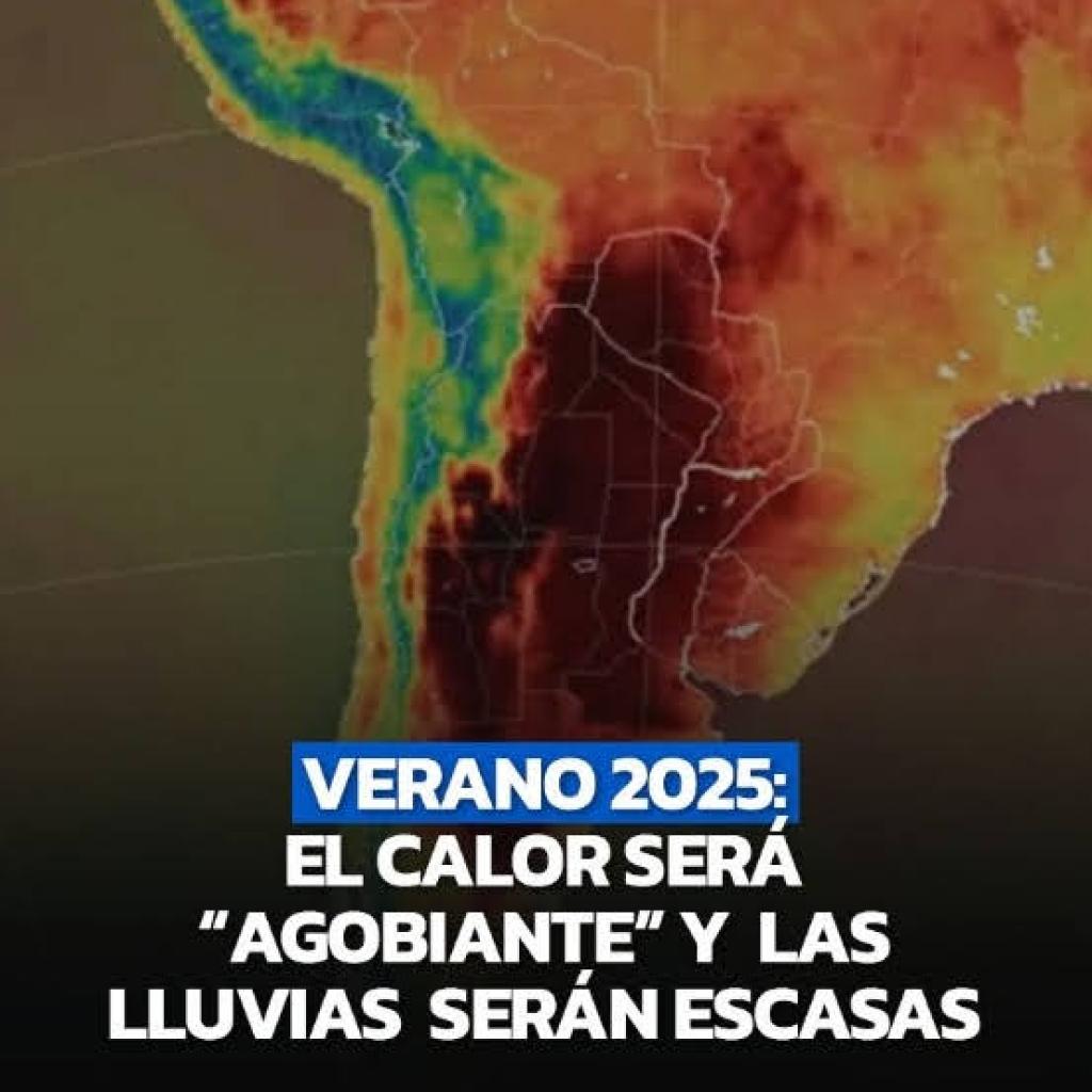 VERANO EXTREMO PARA ARGENTINA, PRINCIPALMENTE PARA CÓRDOBA VERANO EXTREMO PARA ARGENTINA, PRINCIPALMENTE PARA CÓRDOBA