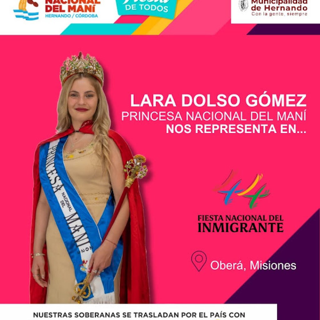 MISIONES: HABLAMOS CON LARA DOLSO GOMEZ QUE NOS REPRESENTA EN LA FIESTA NACIONAL DEL INMIGRANTE MISIONES: HABLAMOS CON LARA DOLSO GOMEZ QUE NOS REPRESENTA EN LA FIESTA NACIONAL DEL INMIGRANTE