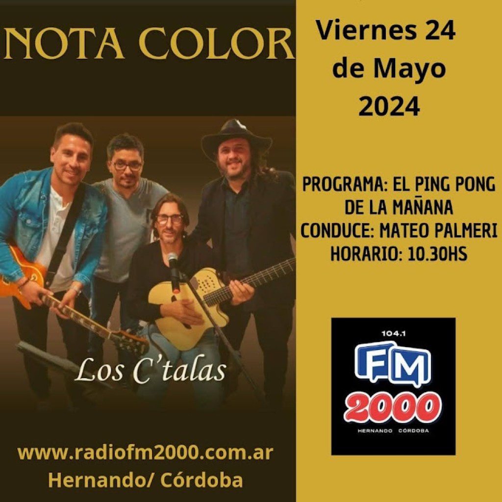 NOTA COLOR: «LOS C`TALAS» NOTA COLOR: «LOS C`TALAS»
