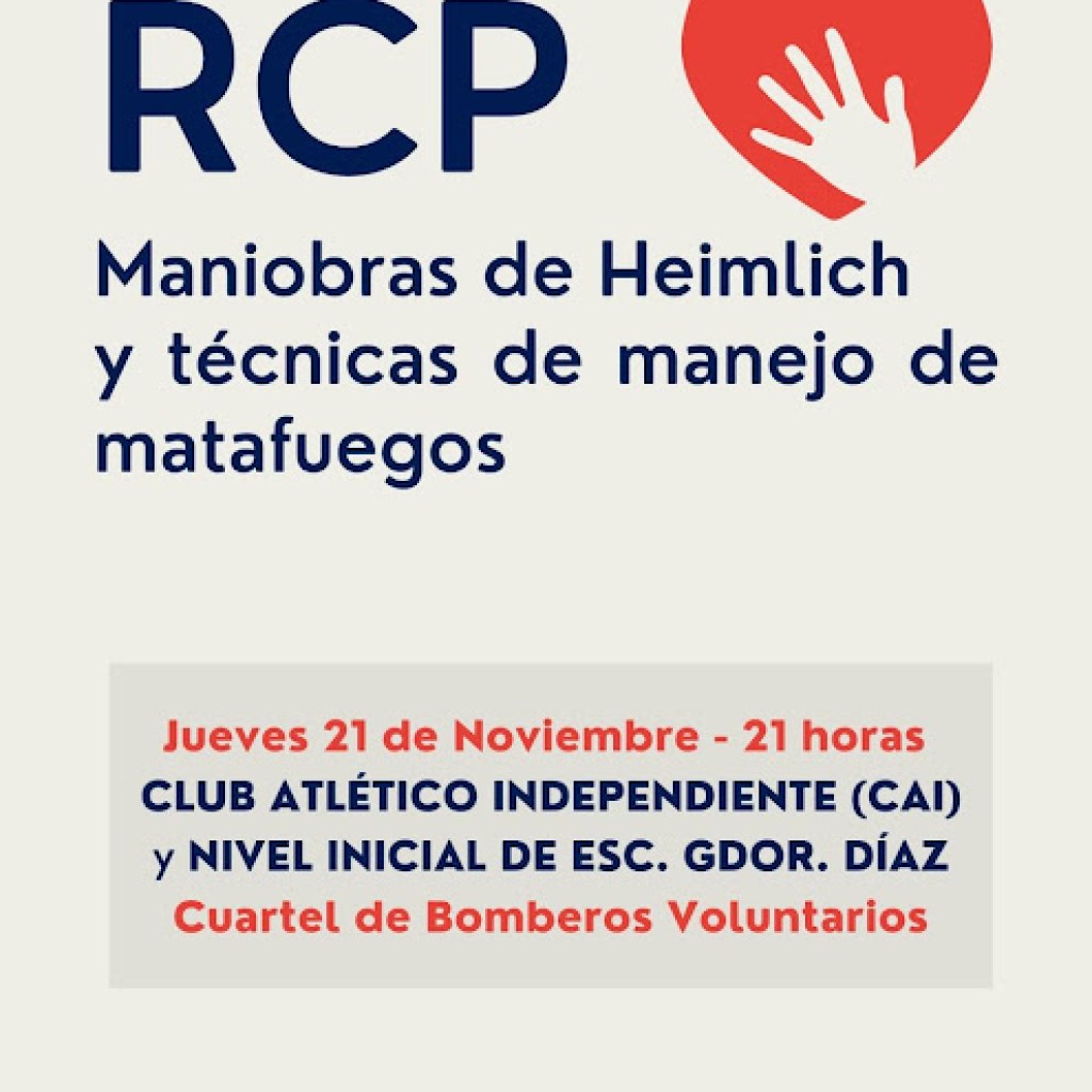 CURSO DE RCP Y MANEJO DE MATAFUEGOS CURSO DE RCP Y MANEJO DE MATAFUEGOS