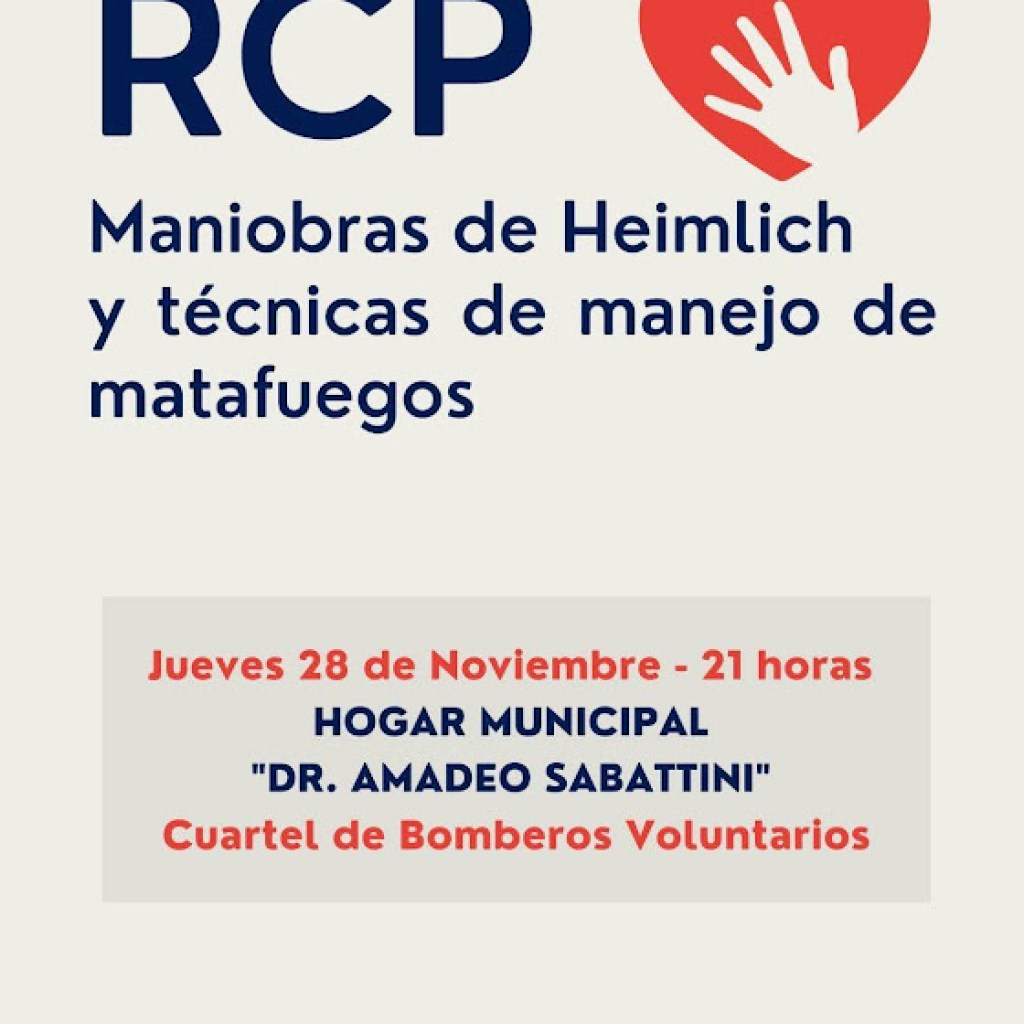 CONTINÚAN LOS CURSOS DE RCP Y USO DE MATAFUEGOS CONTINÚAN LOS CURSOS DE RCP Y USO DE MATAFUEGOS