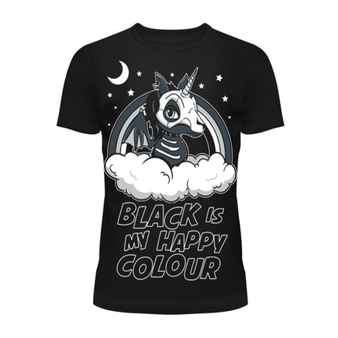 BLACK IS MY HAPPY COLOUR T BLACK IS MY HAPPY COLOUR T