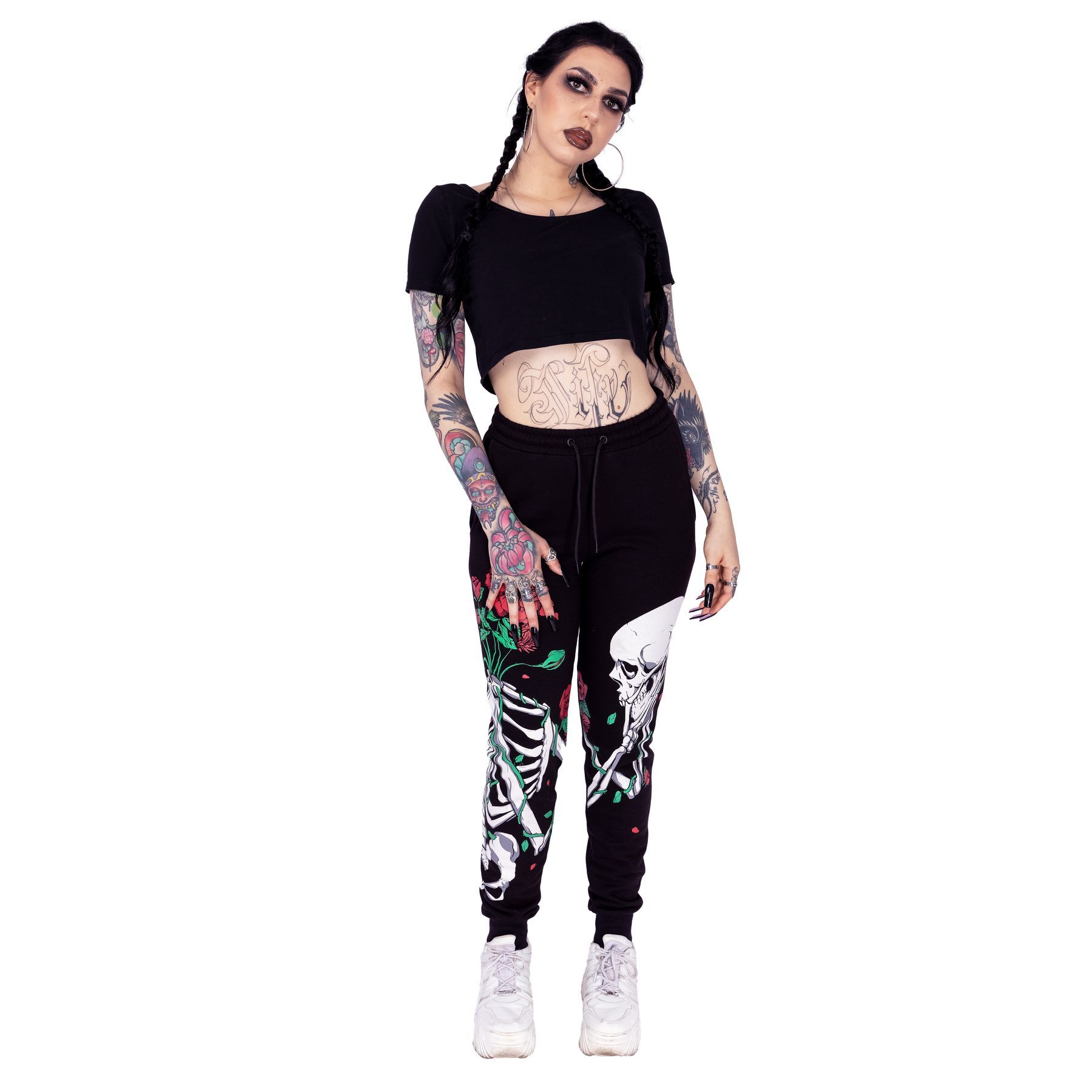 GARDEN SKULL JOGGERS
