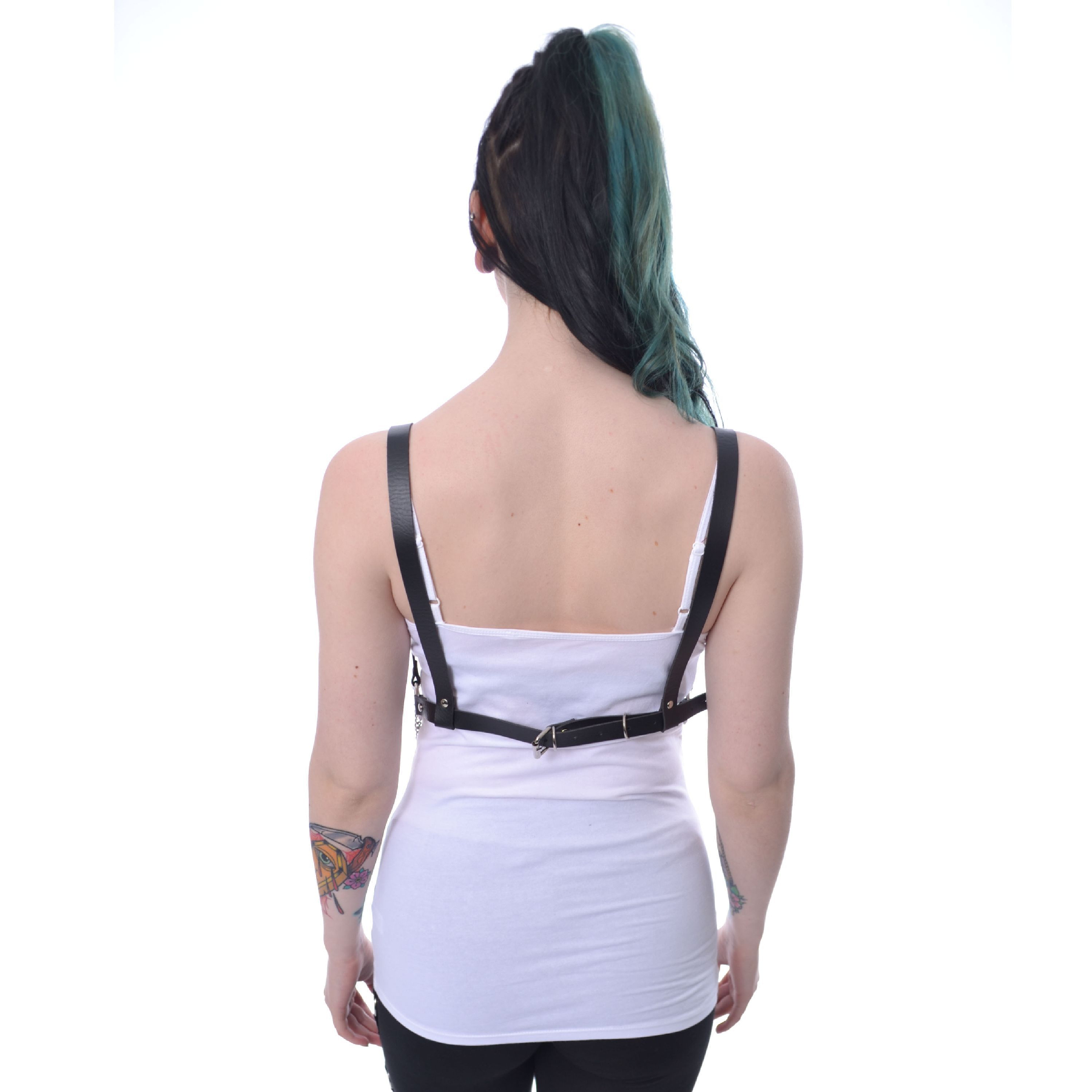 ELECTRA HARNESS – BLACK/SILVER