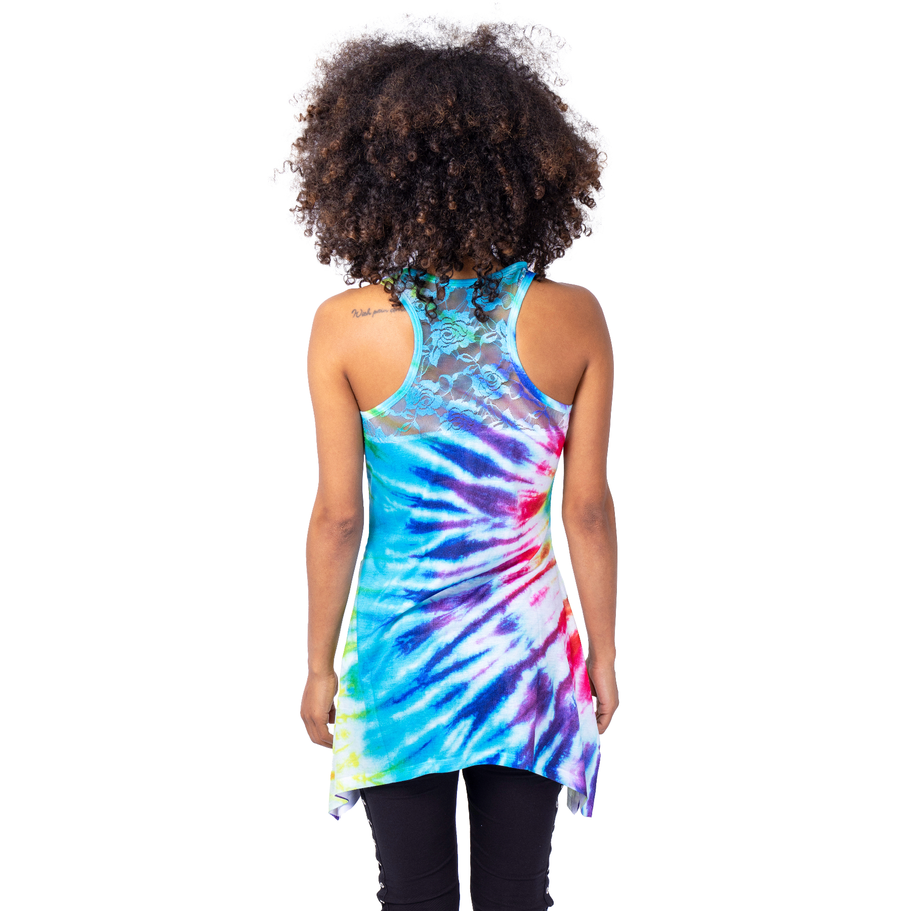 IT’S A VIBE LACE PANEL VEST