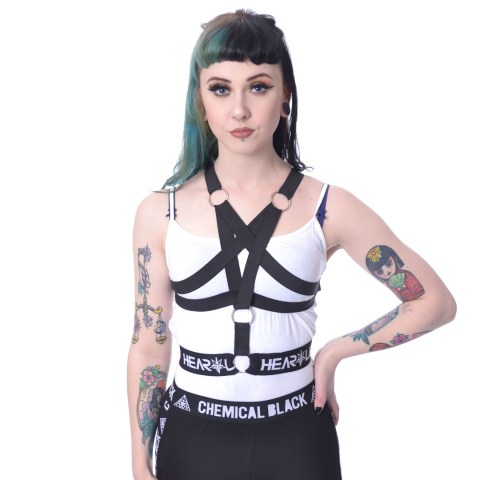 PENTAGRAM LOGO HARNESS – BLACK PENTAGRAM LOGO HARNESS – BLACK