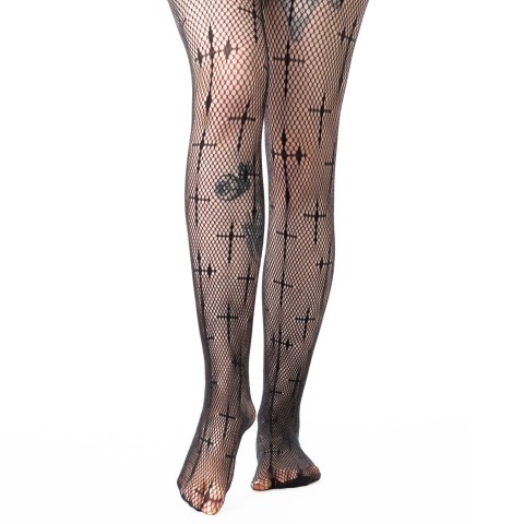 COVEN CROSS TIGHTS – BLACK COVEN CROSS TIGHTS – BLACK