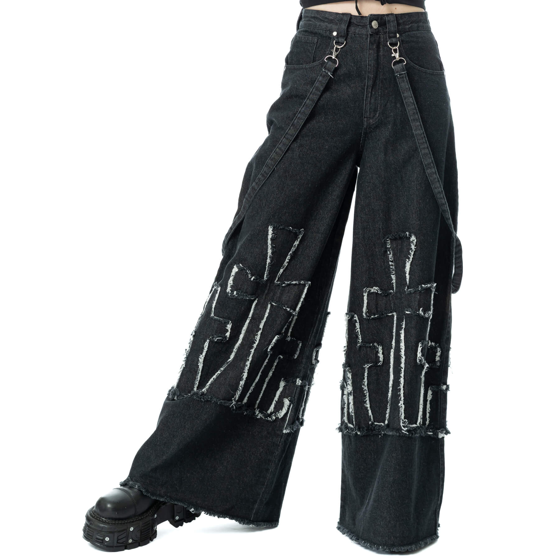 ETERNAL REST JEANS – BLACK STONEWASH