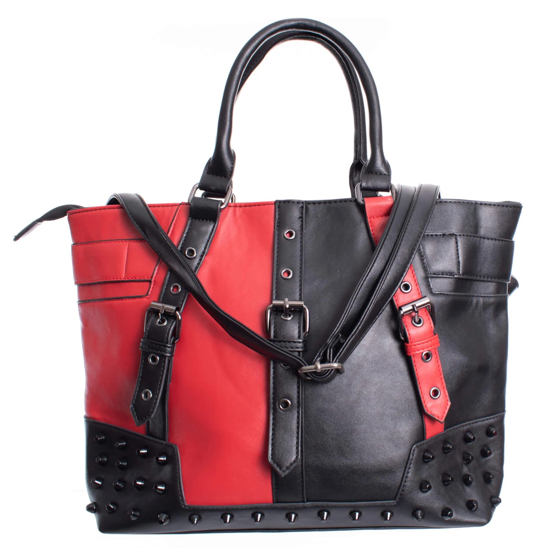 HARLEEN BAG – BLACK/RED