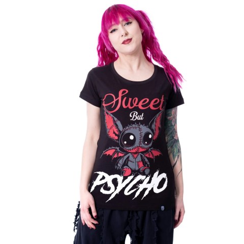 PSYCHO BAT T SHIRT – BLACK PSYCHO BAT T SHIRT – BLACK