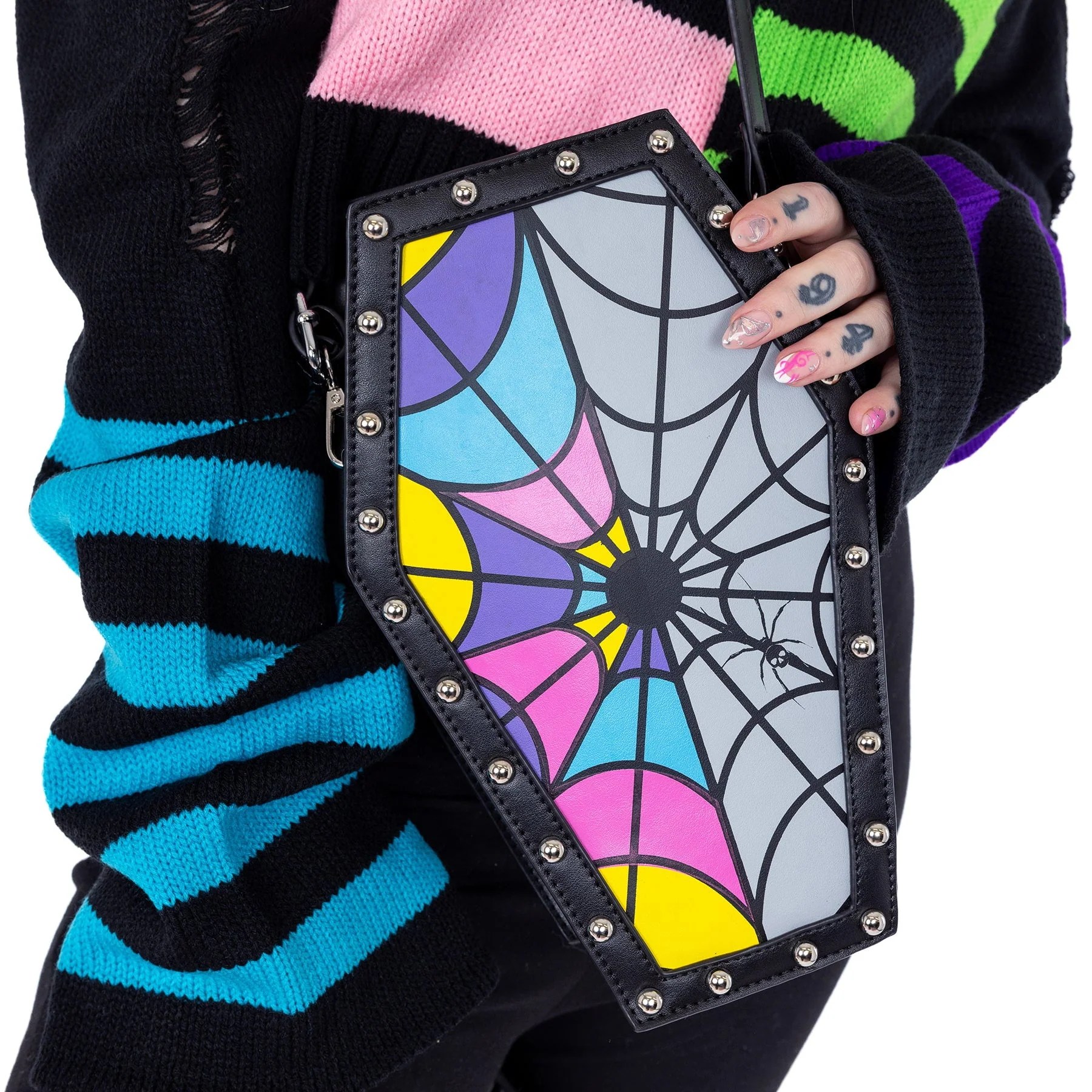 SHARD COFFIN BAG  –  MULTI