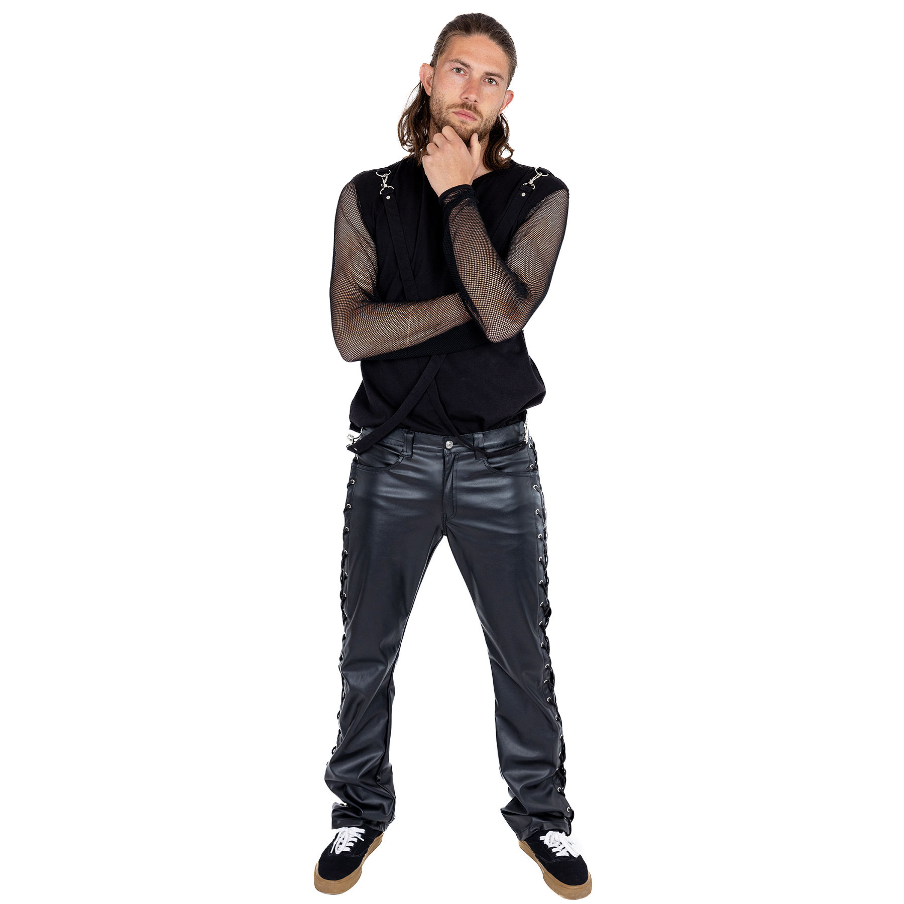 MAXIMUS PANTS – BLACK PVC
