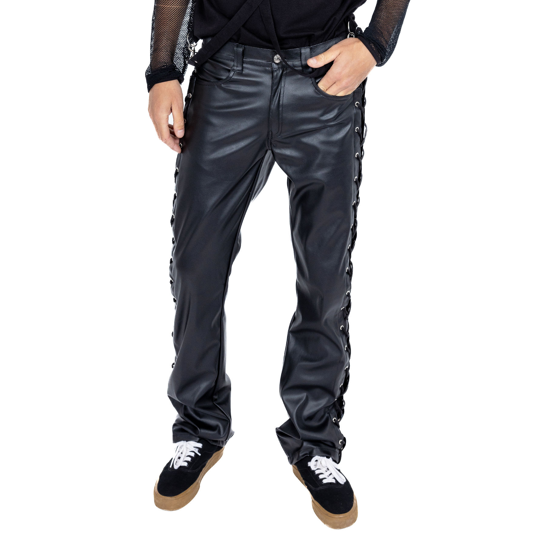 MAXIMUS PANTS – BLACK PVC