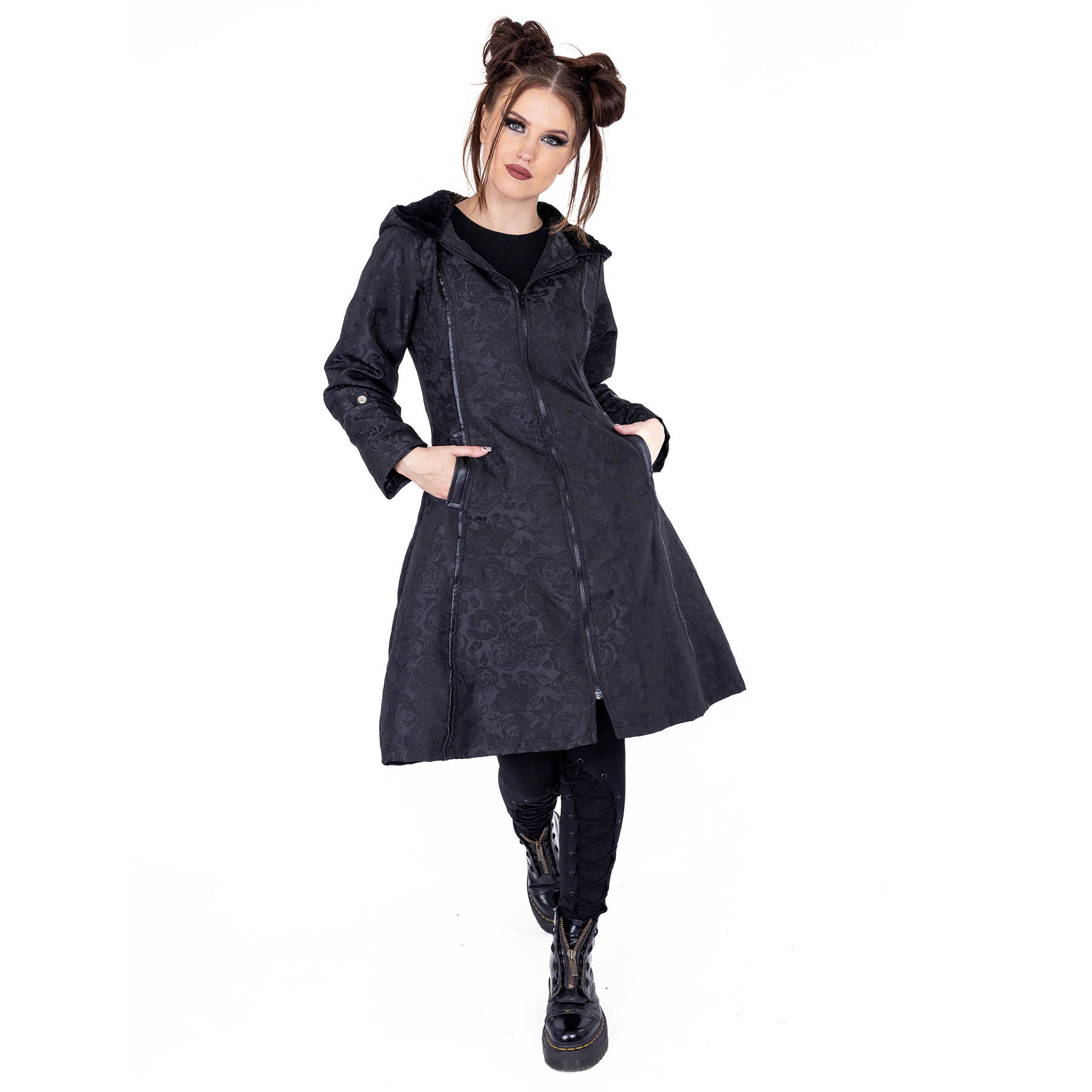 MEDEA COAT – BLACK
