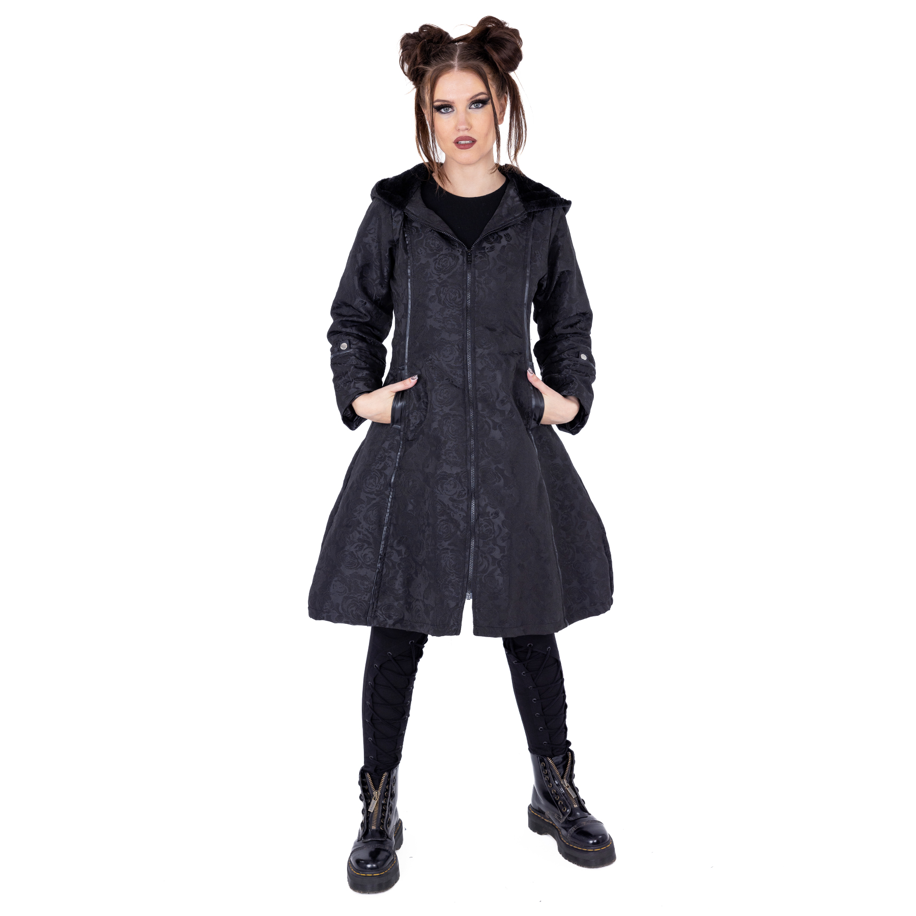 MEDEA COAT – BLACK