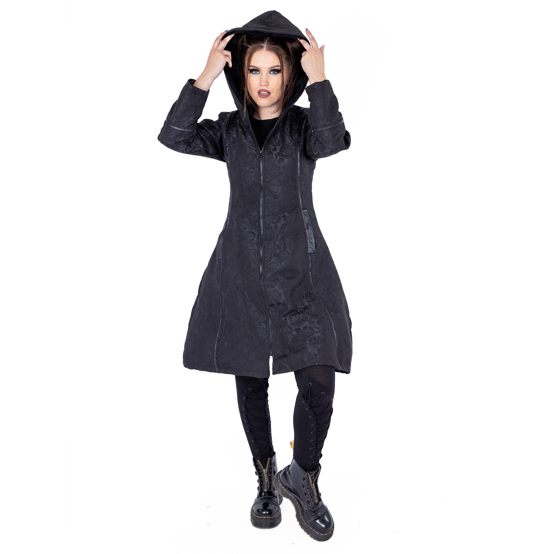MEDEA COAT – BLACK