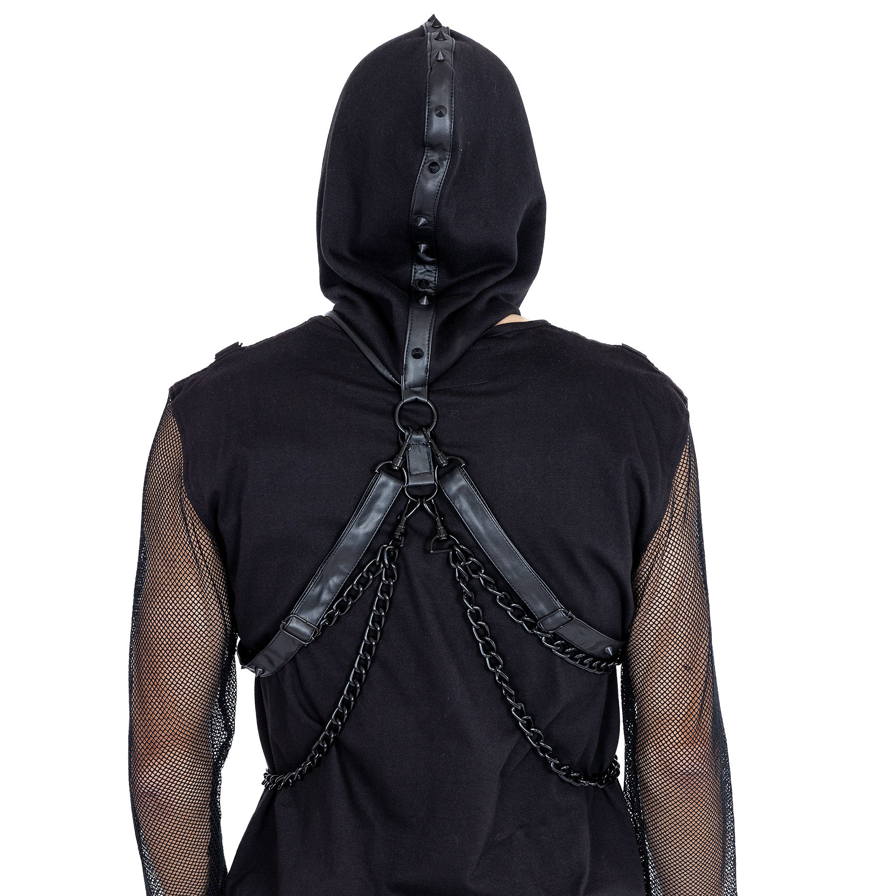 MIDNIGHT HARNESS HOOD – BLACK