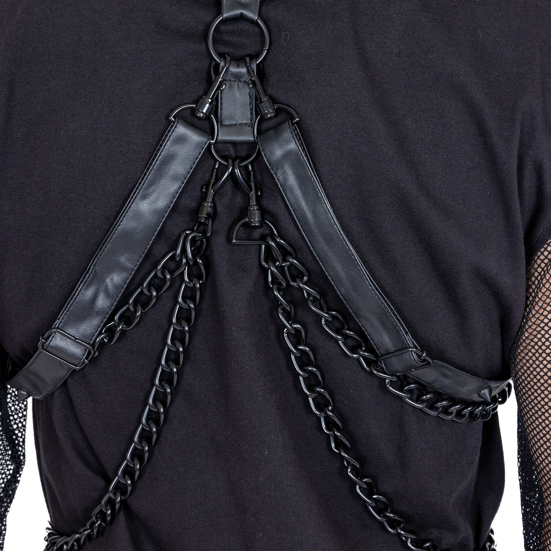 MIDNIGHT HARNESS HOOD – BLACK