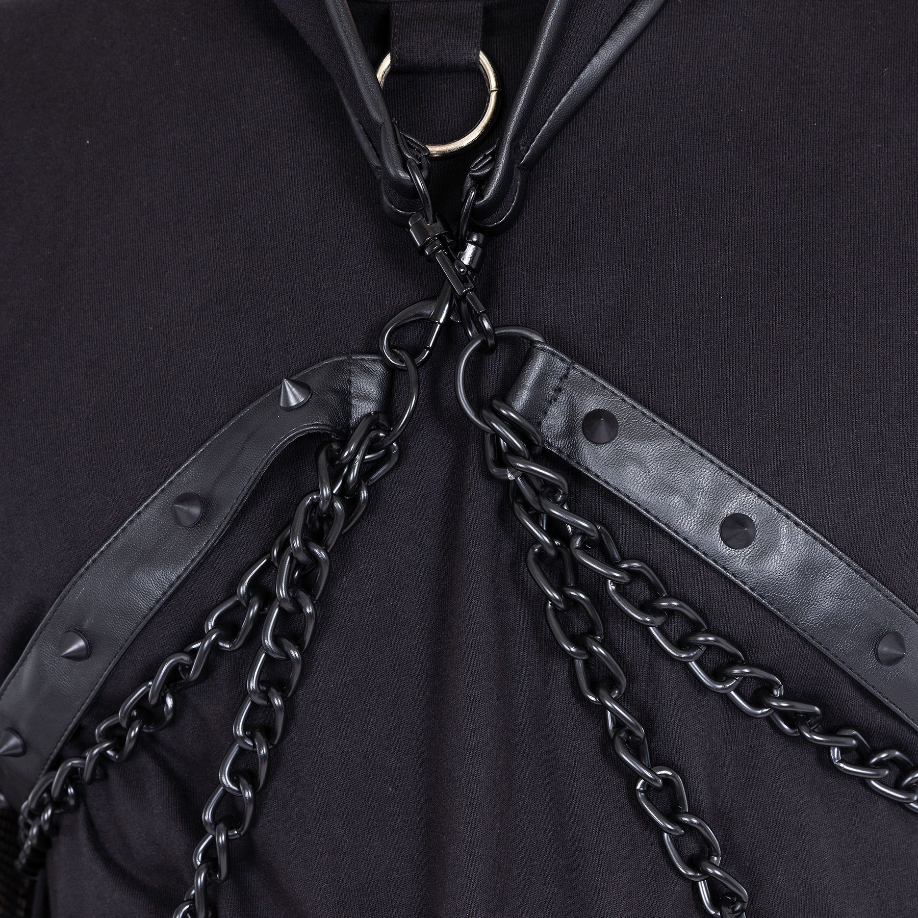 MIDNIGHT HARNESS HOOD – BLACK