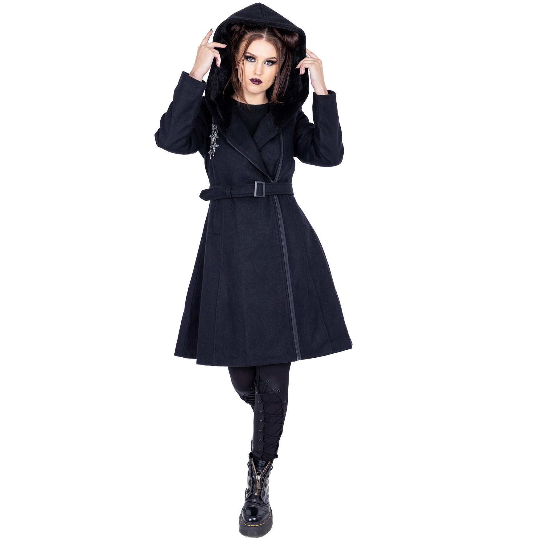 NERIO COAT – BLACK