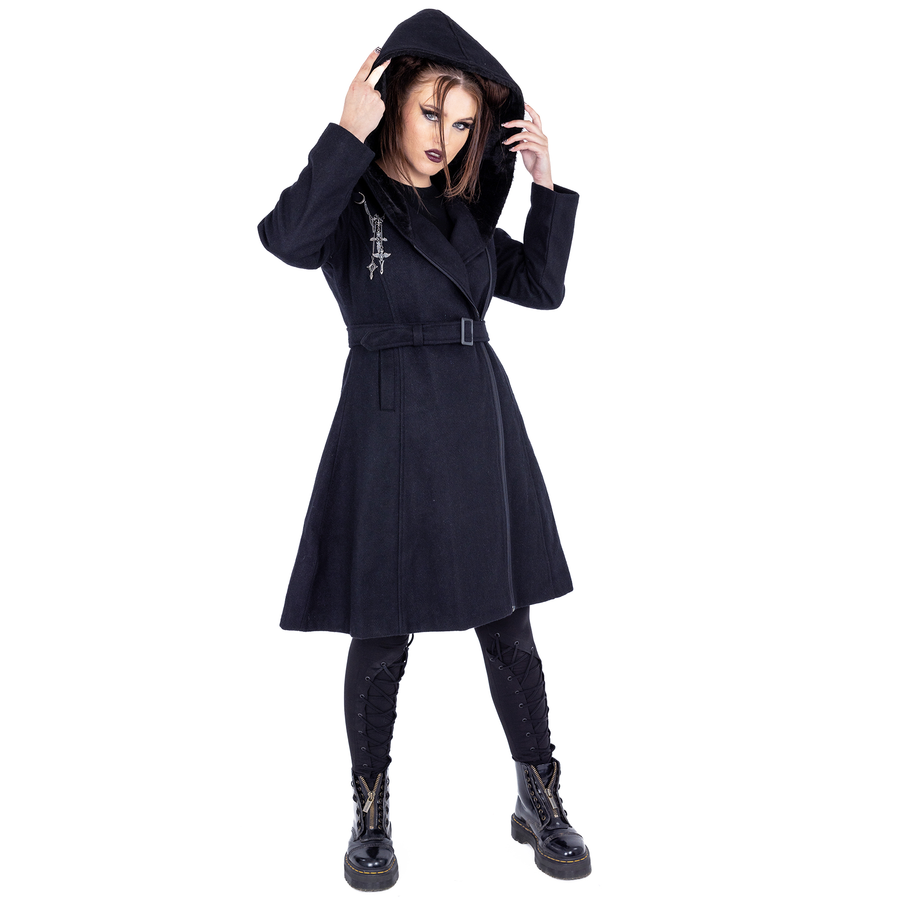 NERIO COAT – BLACK