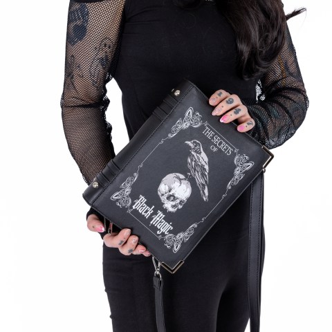 BLACK MAGIC BOOK BAG – BLACK BLACK MAGIC BOOK BAG – BLACK