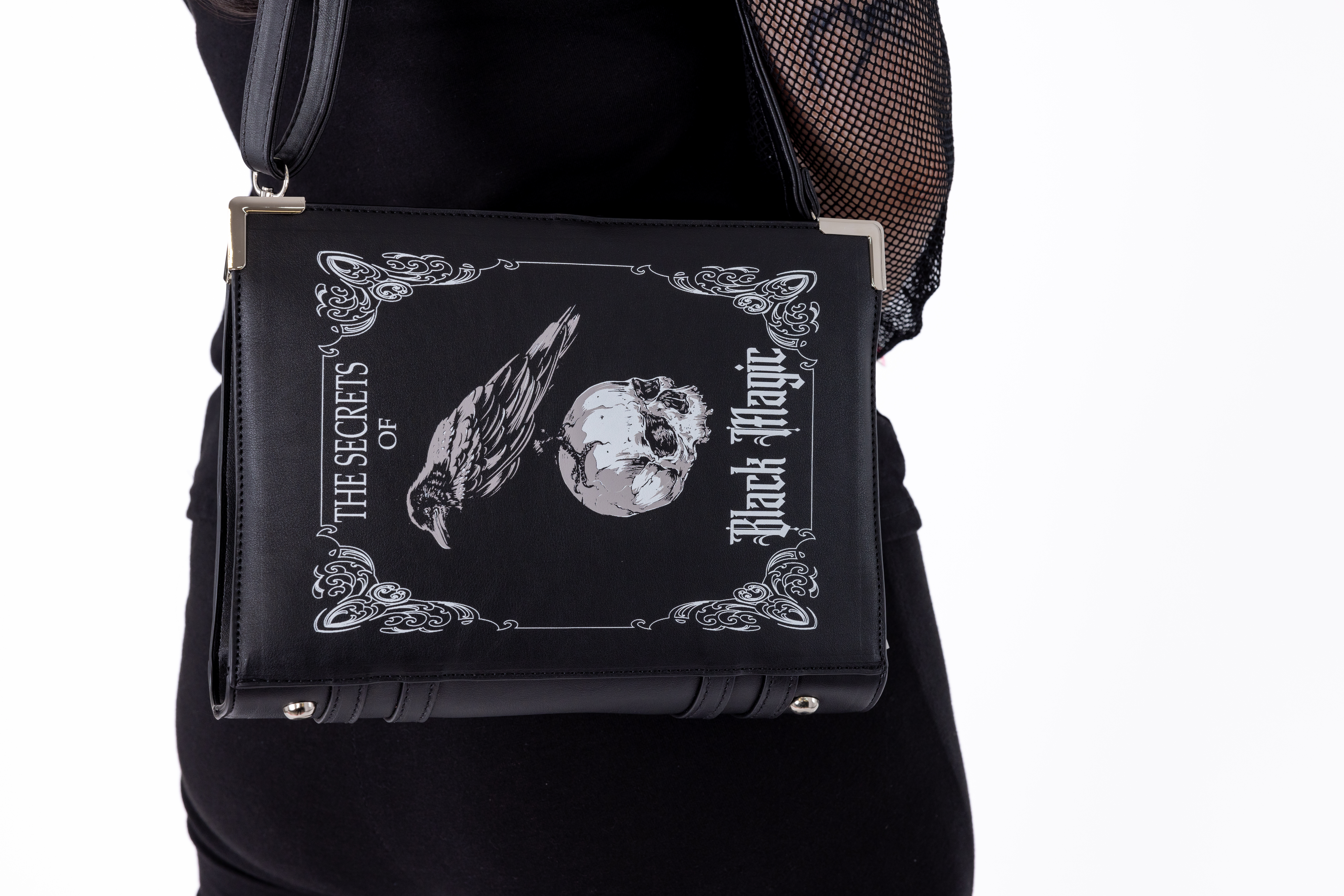 BLACK MAGIC BOOK BAG – BLACK