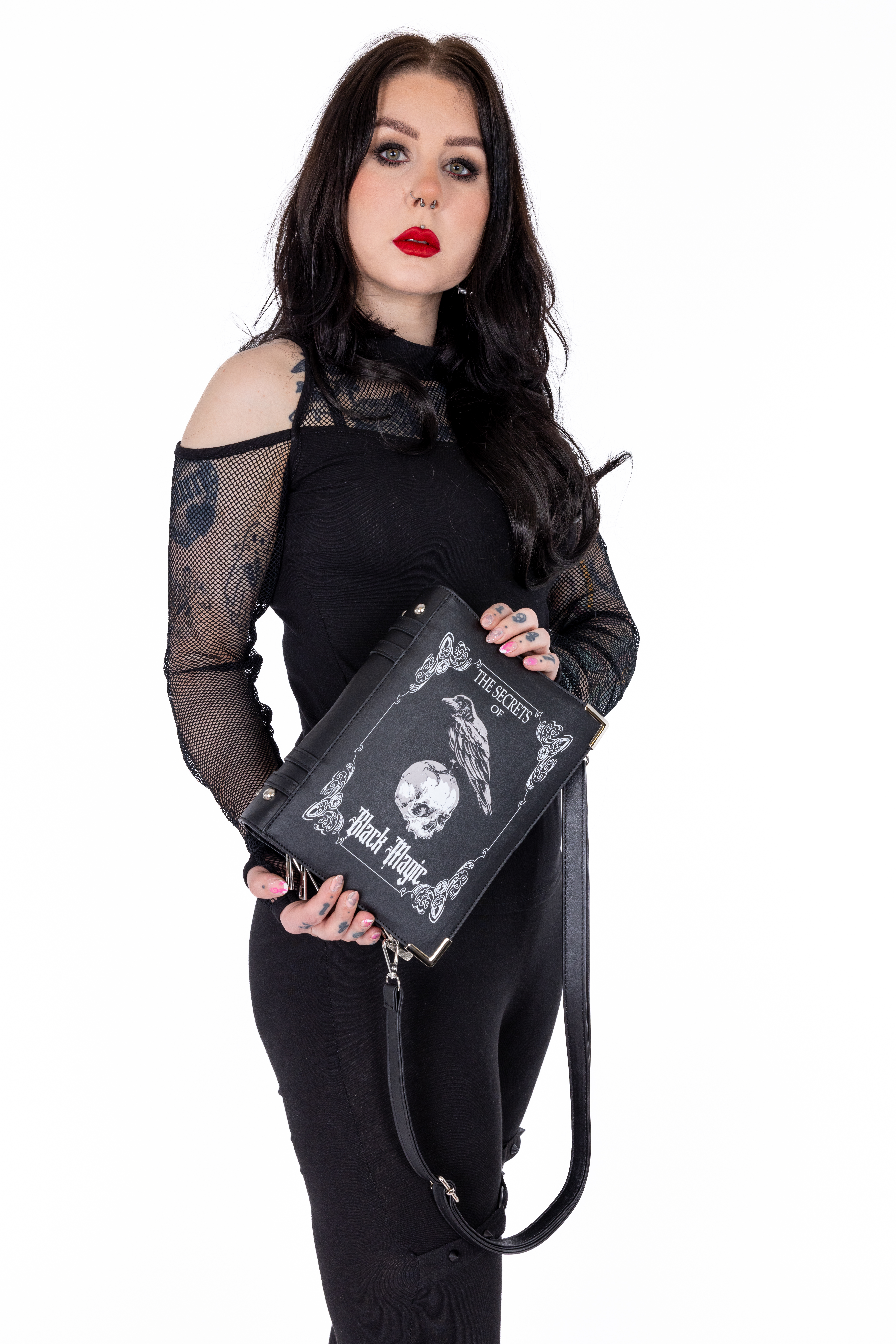 BLACK MAGIC BOOK BAG – BLACK