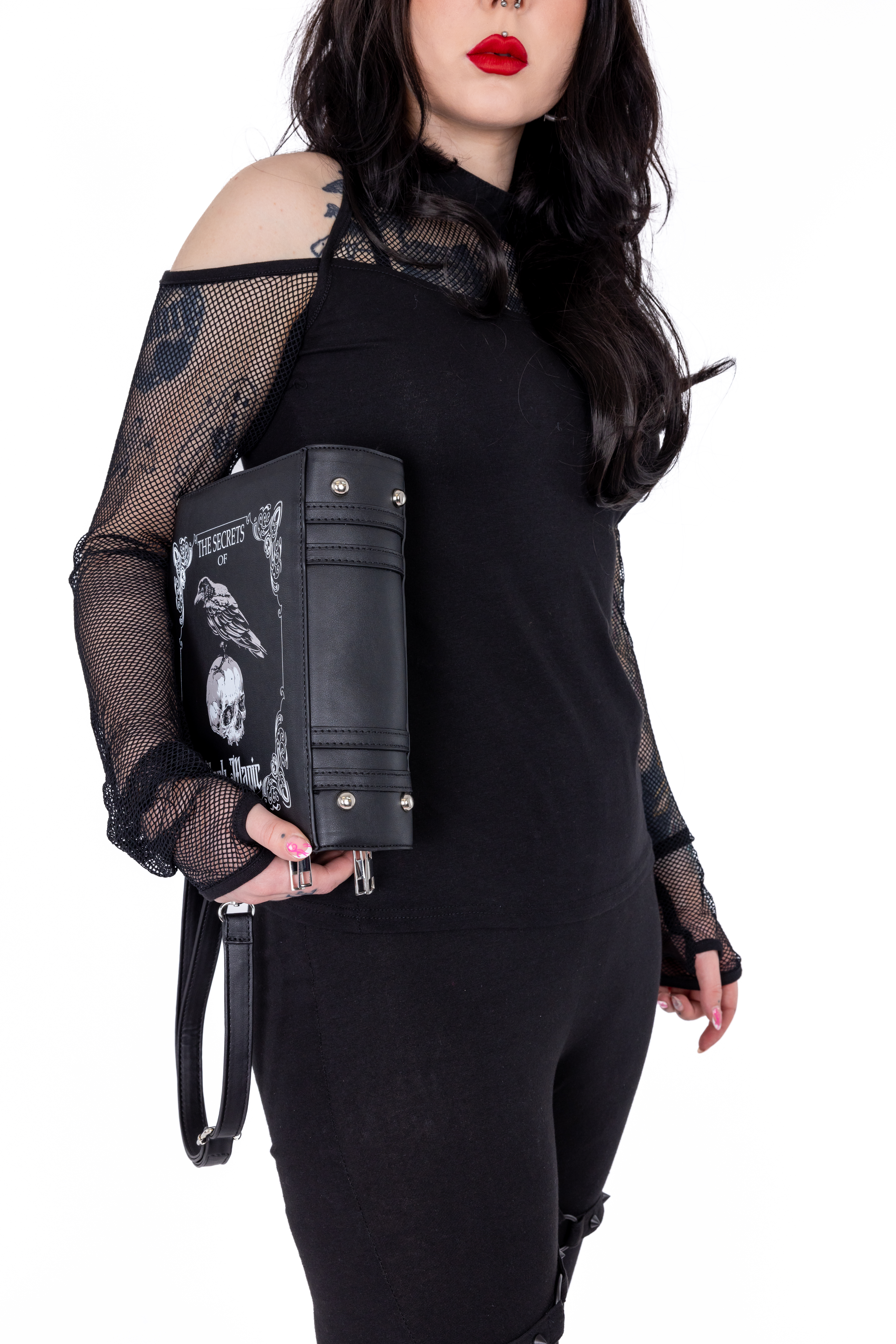 BLACK MAGIC BOOK BAG – BLACK