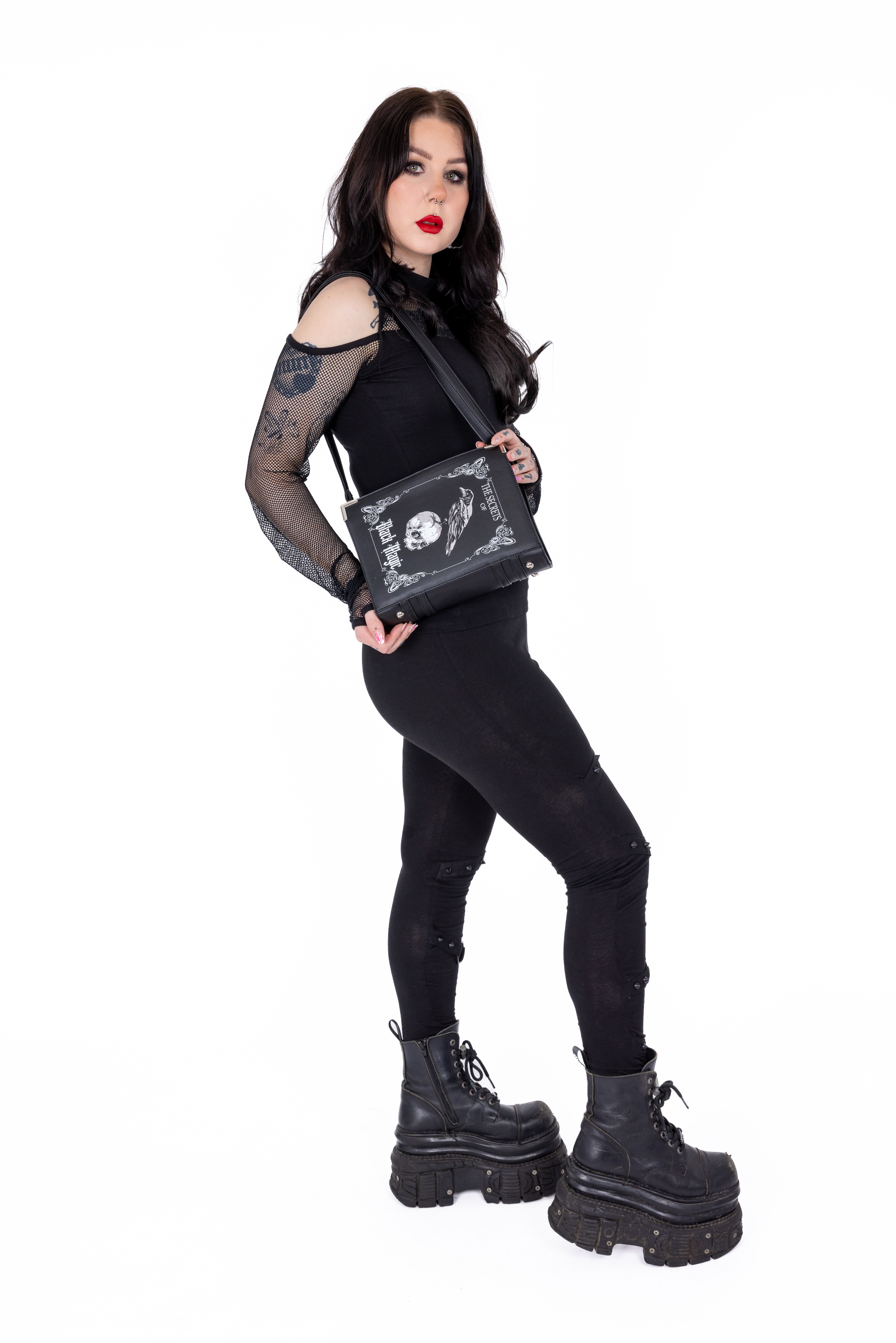BLACK MAGIC BOOK BAG – BLACK