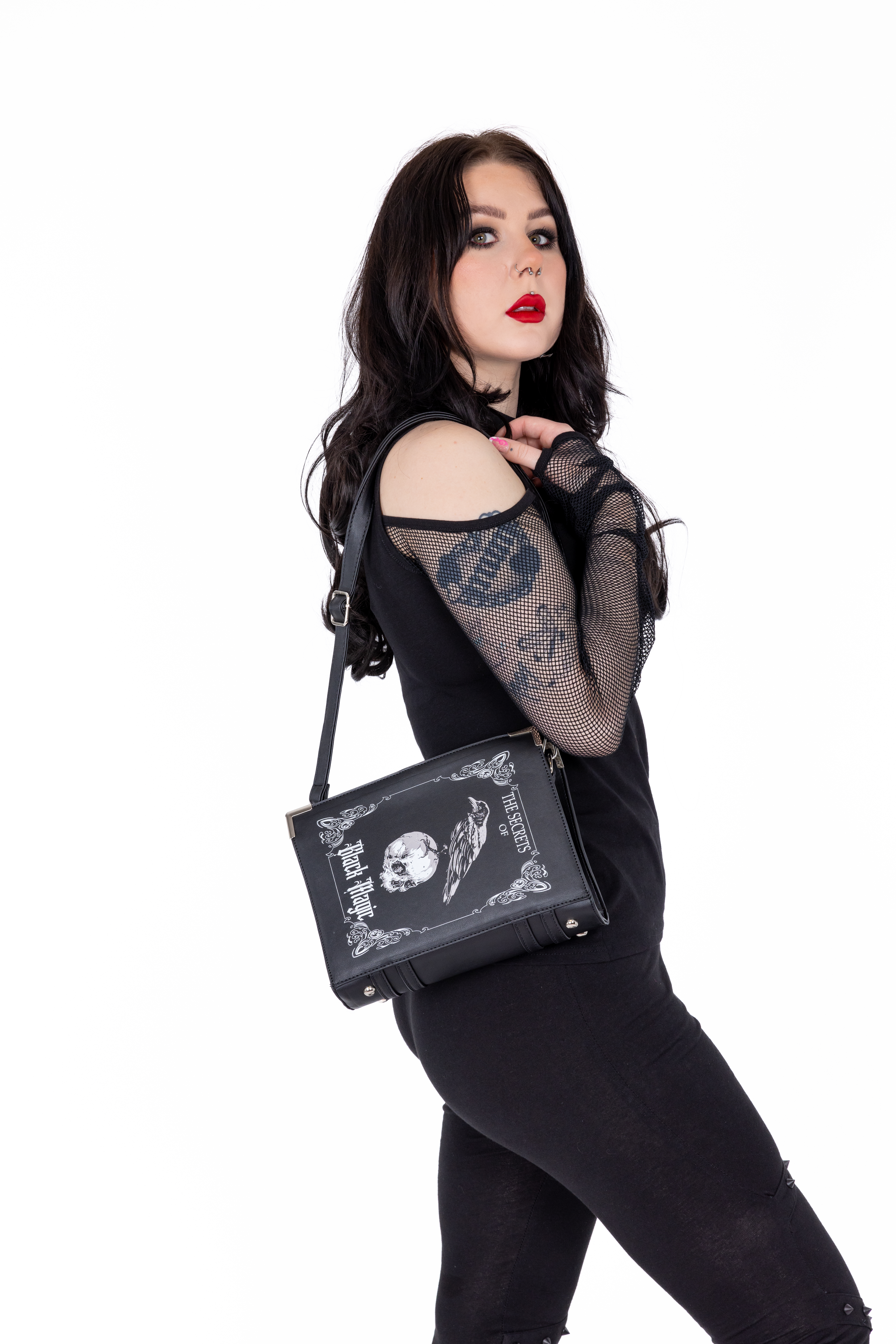 BLACK MAGIC BOOK BAG – BLACK