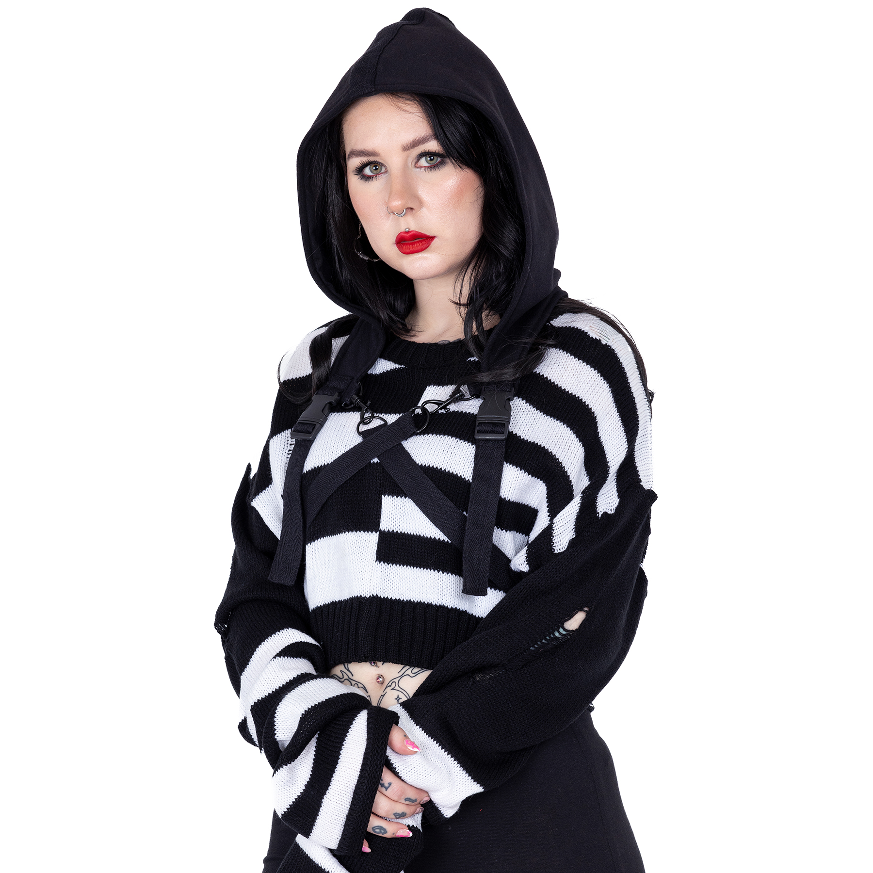 CHAOS HARNESS HOOD – BLACK