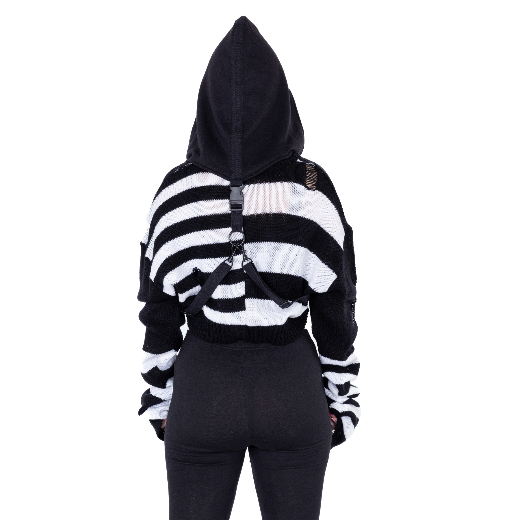 CHAOS HARNESS HOOD – BLACK