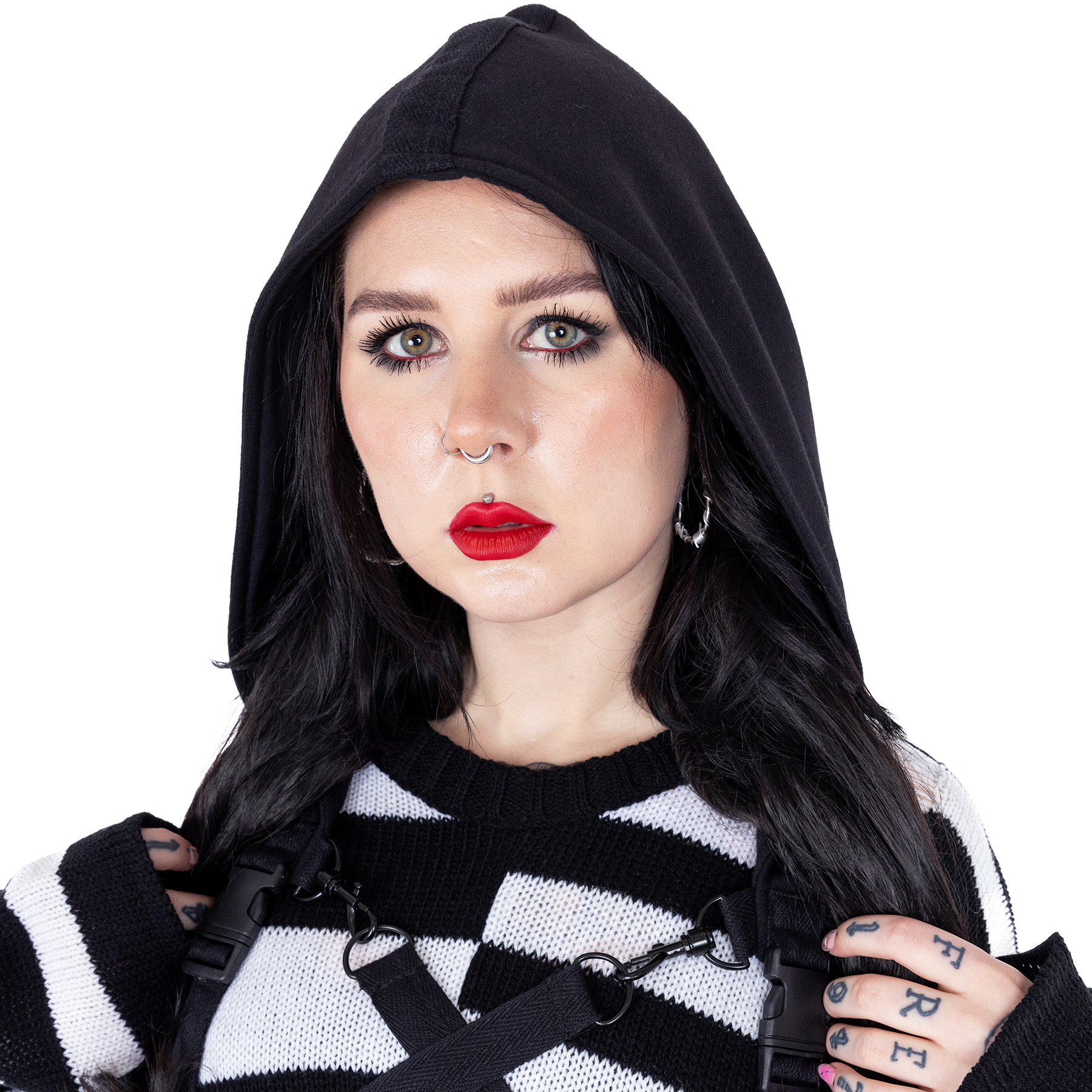 CHAOS HARNESS HOOD – BLACK
