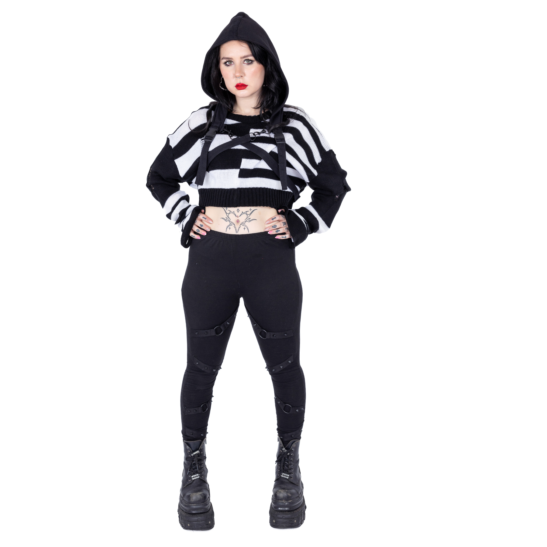 CHAOS HARNESS HOOD – BLACK