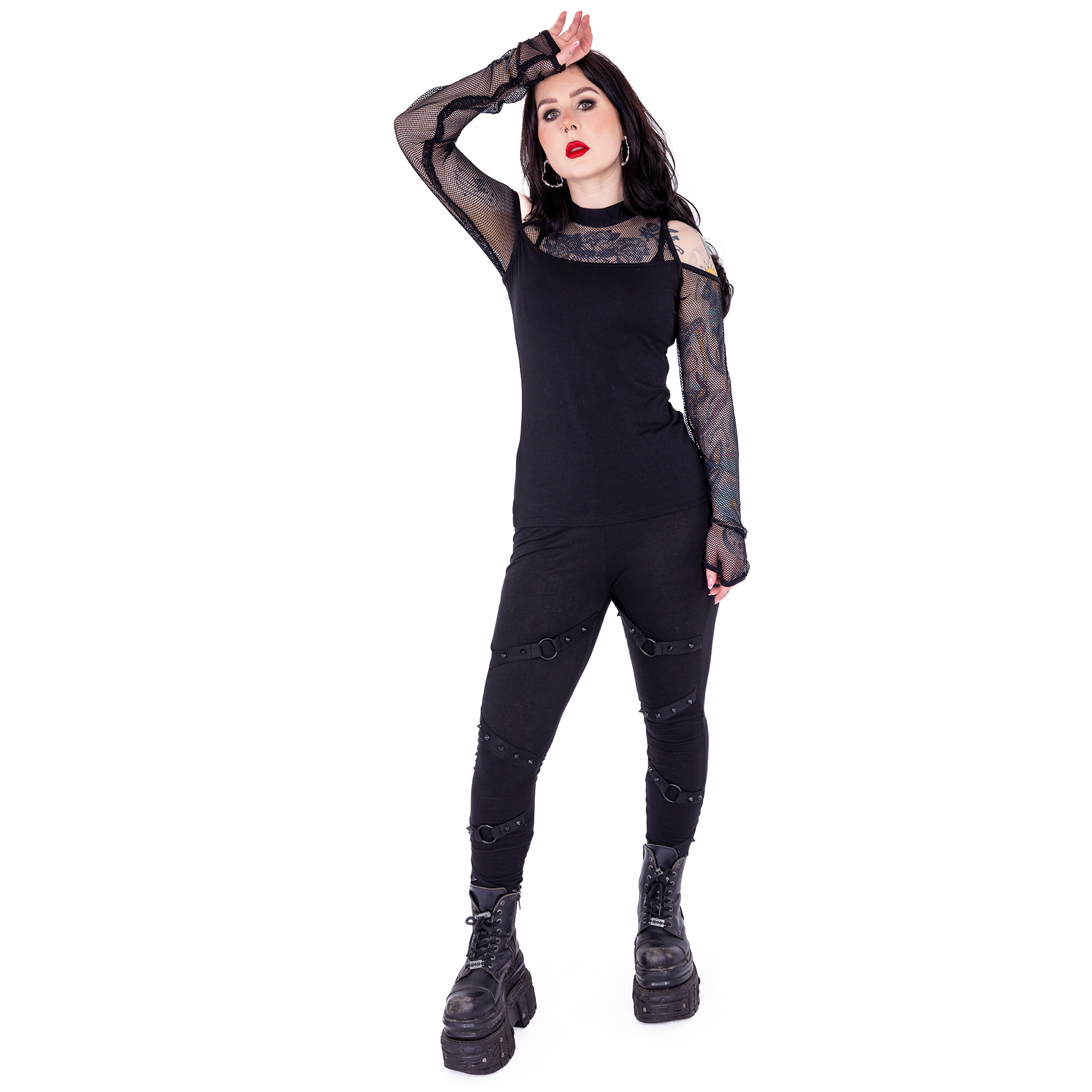 INEZ TOP – BLACK