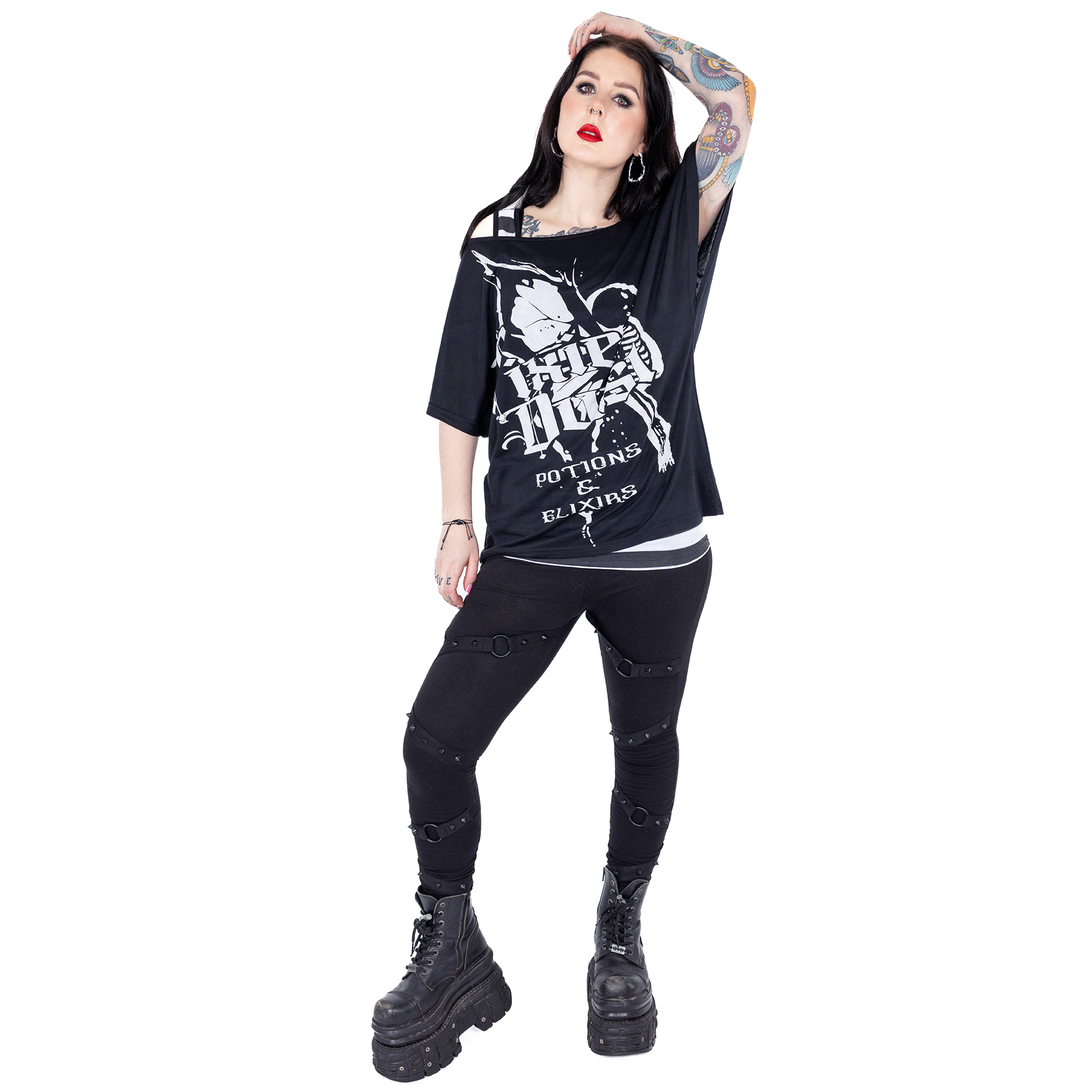 PIXIE POTIONS TWIN TOP – BLACK
