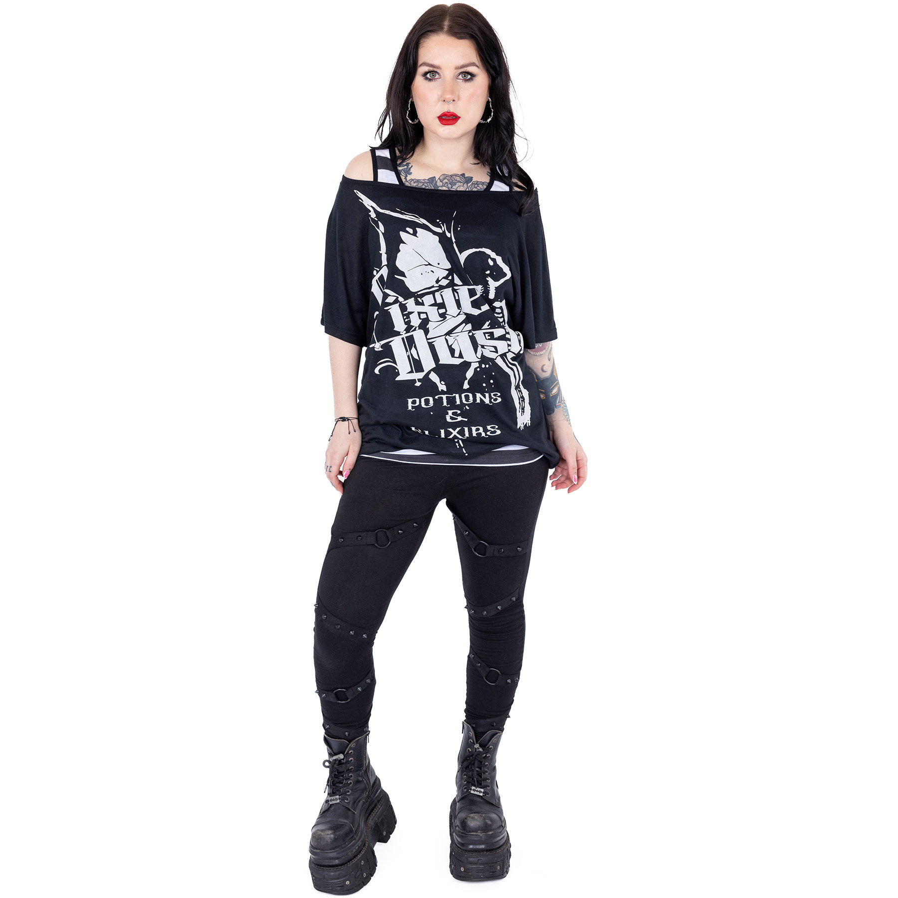 PIXIE POTIONS TWIN TOP – BLACK