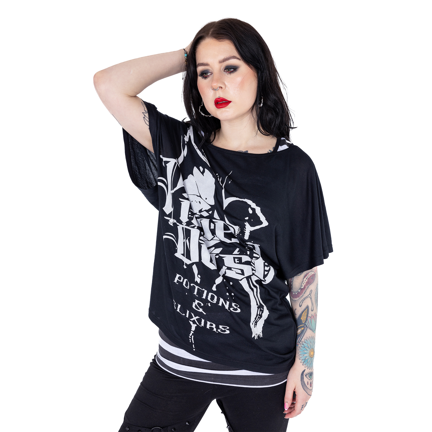 PIXIE POTIONS TWIN TOP – BLACK