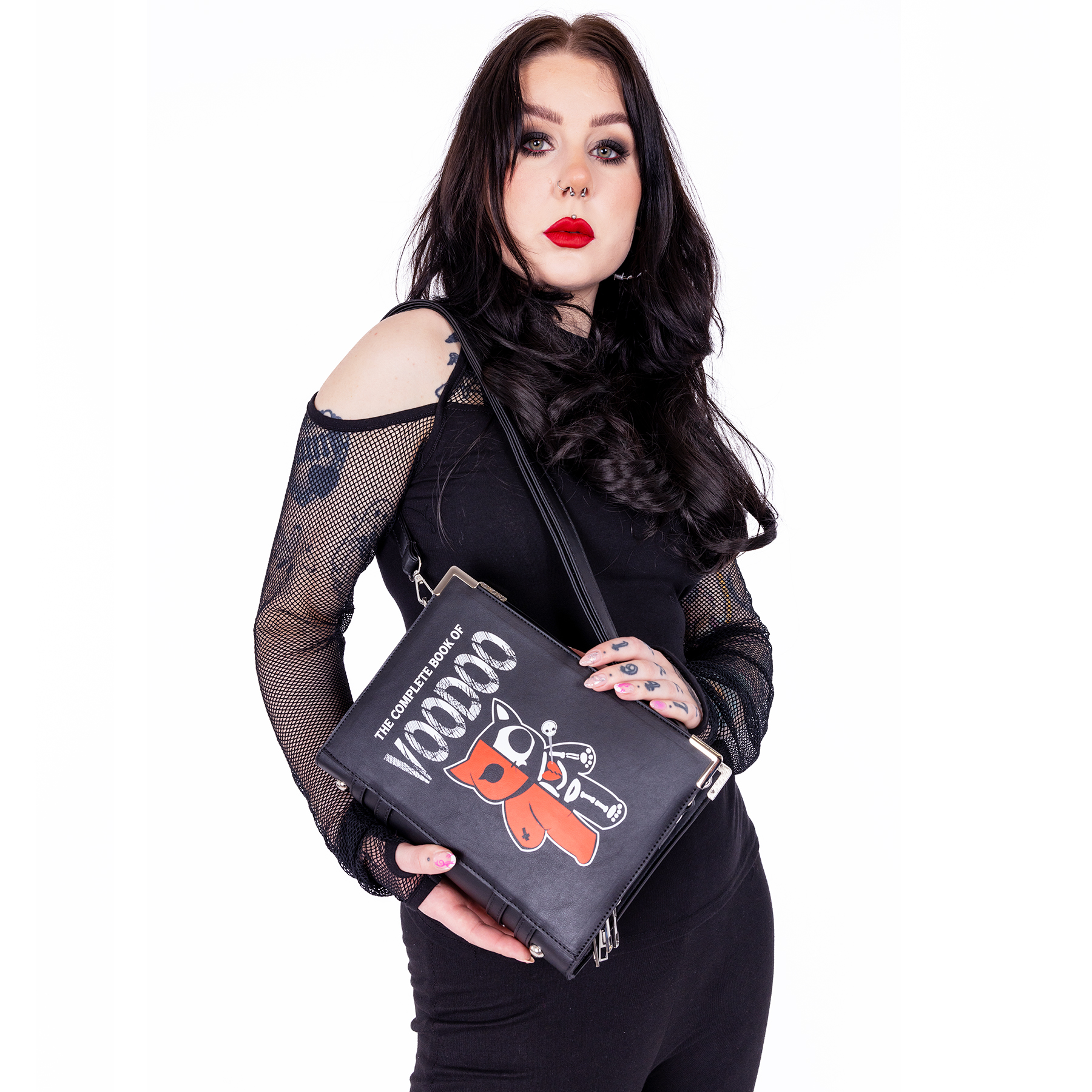 VOODOO BOOK BAG – BLACK