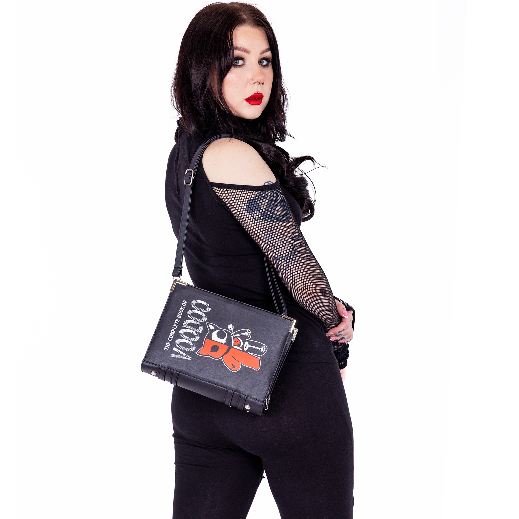 VOODOO BOOK BAG – BLACK