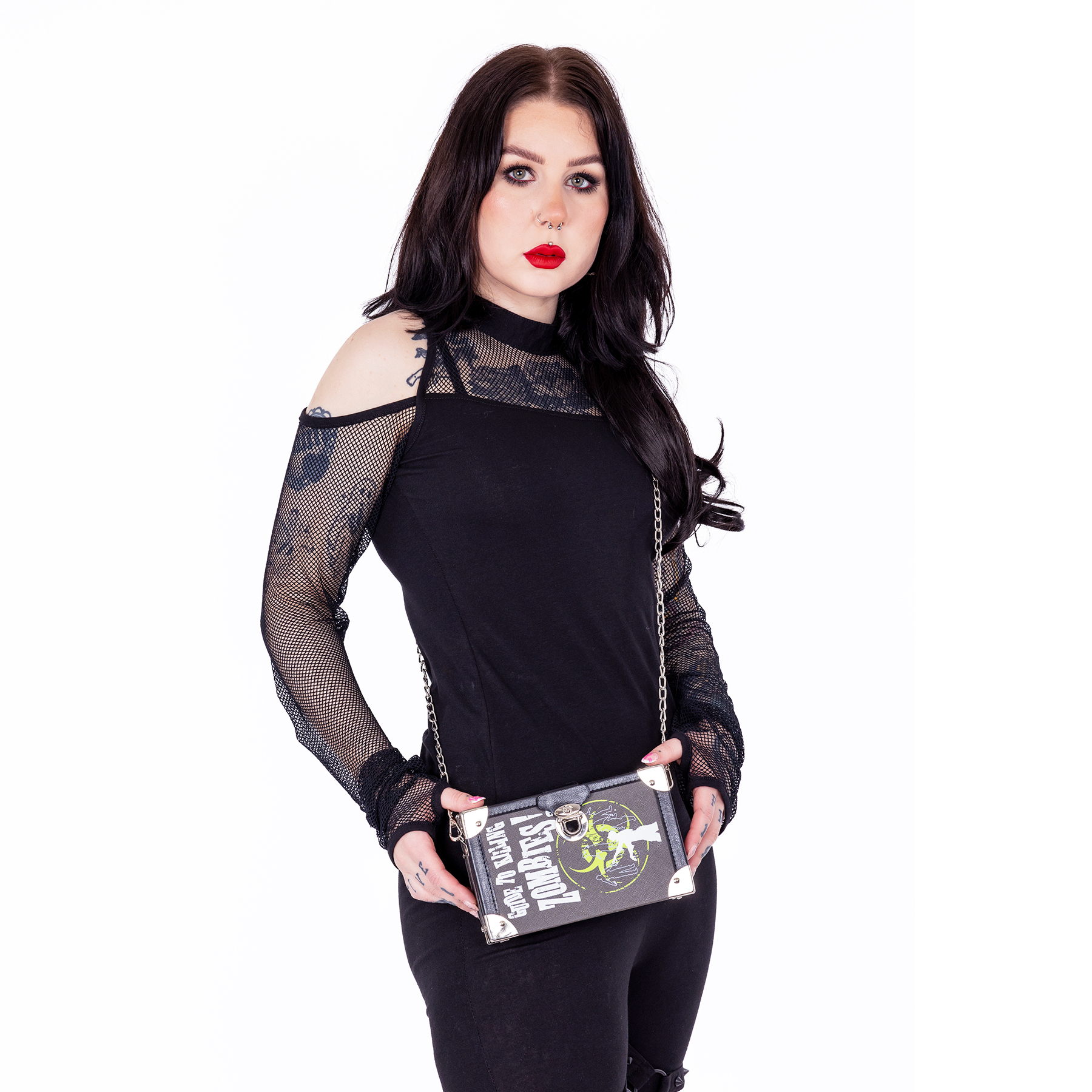 ZOMBIE GUIDE BOOK BAG – BLACK