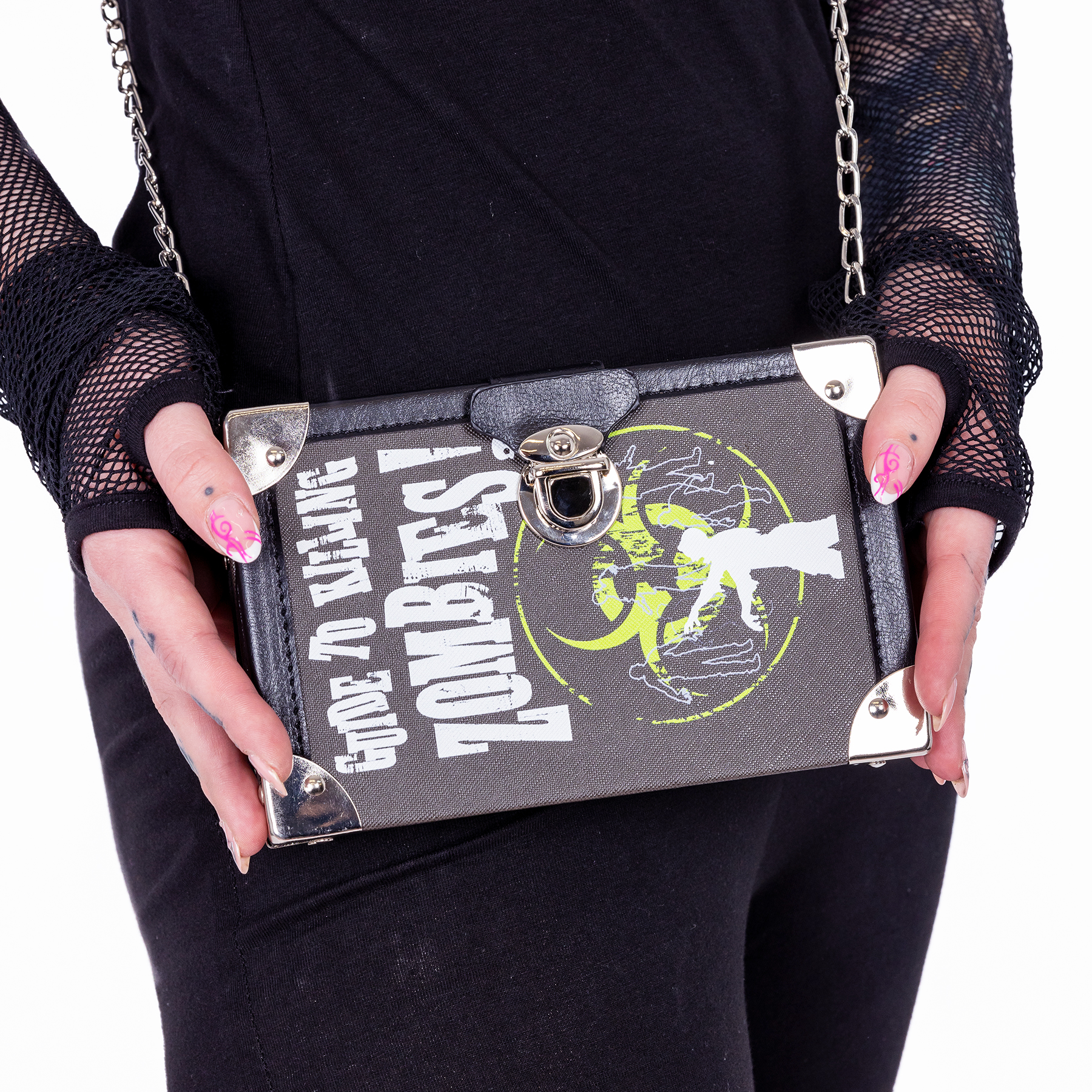 ZOMBIE GUIDE BOOK BAG – BLACK