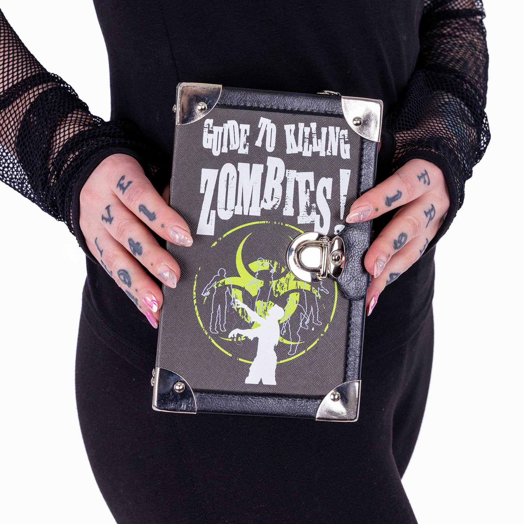 ZOMBIE GUIDE BOOK BAG – BLACK