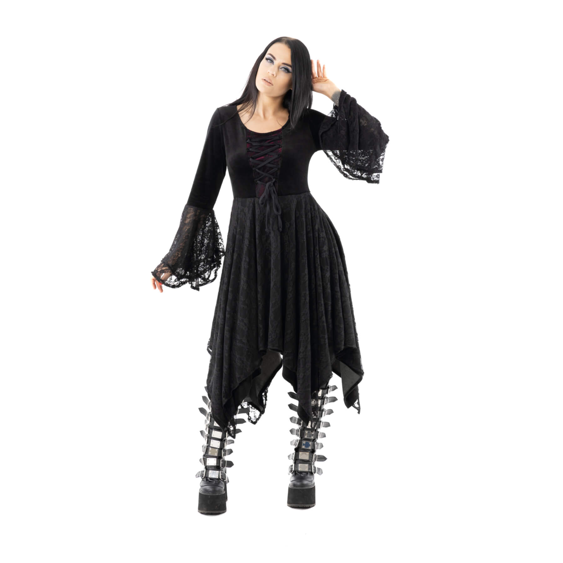 WILLOW DRESS – BLACK