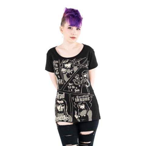 CERTIFIED INSANE T SHIRT – BLACK CERTIFIED INSANE T SHIRT – BLACK
