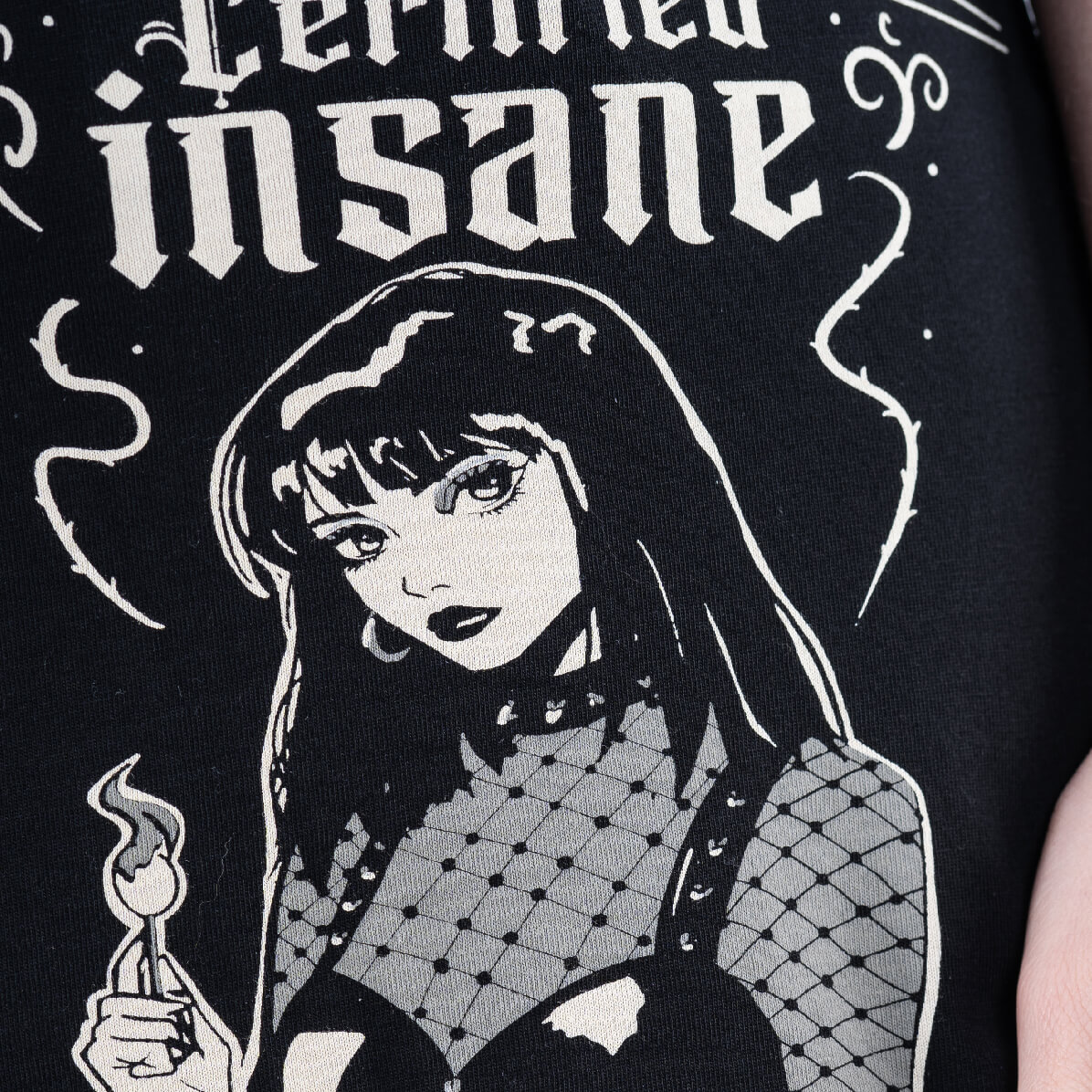 CERTIFIED INSANE T SHIRT – BLACK