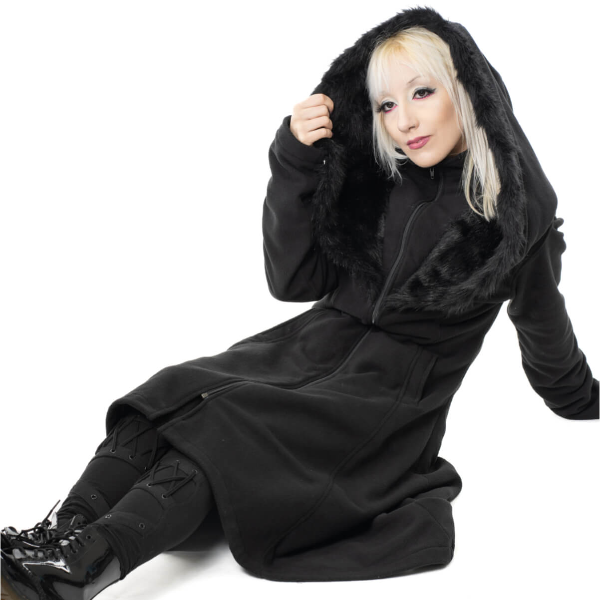 COSETTE COAT – BLACK