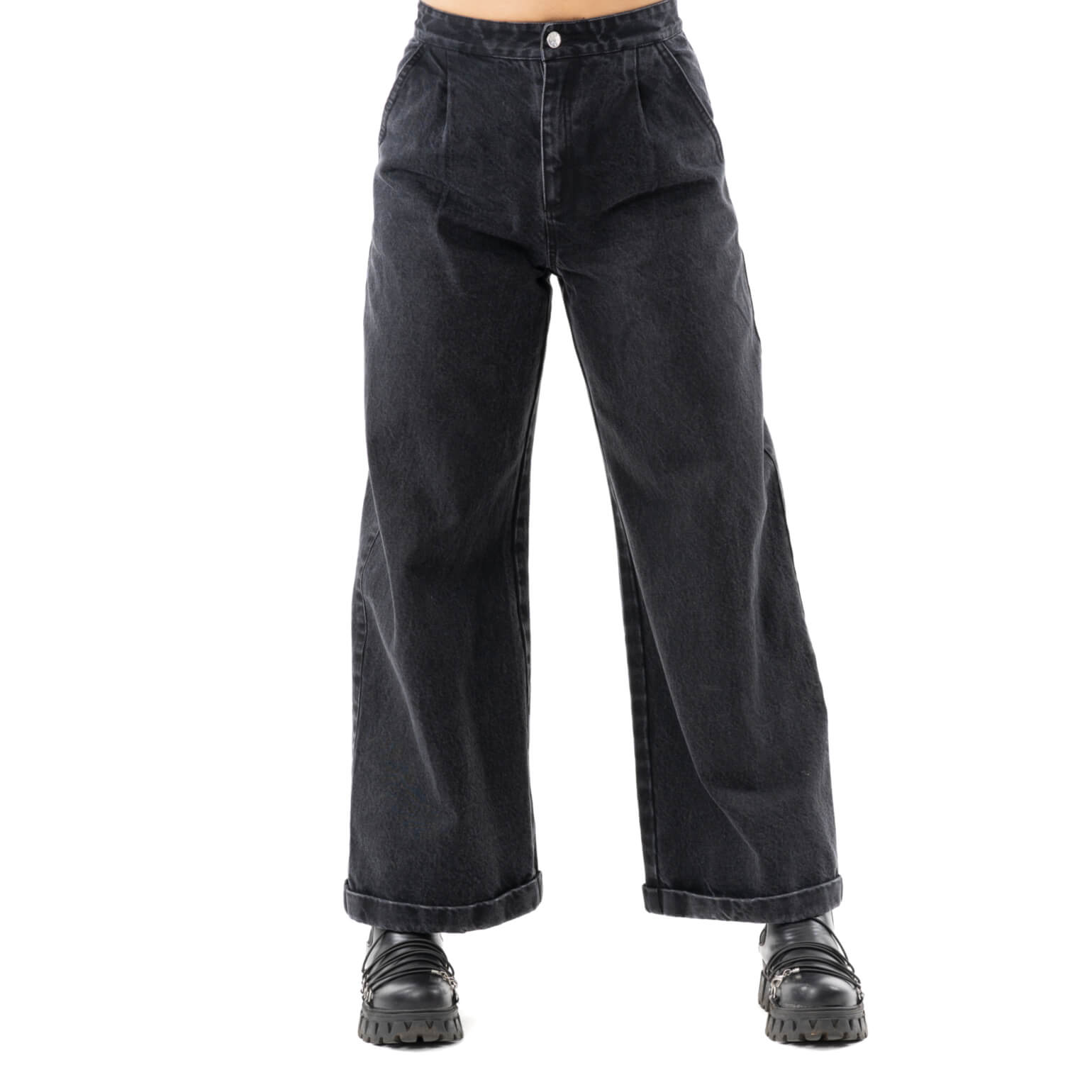 DEIA JEANS – BLACK STONEWASH
